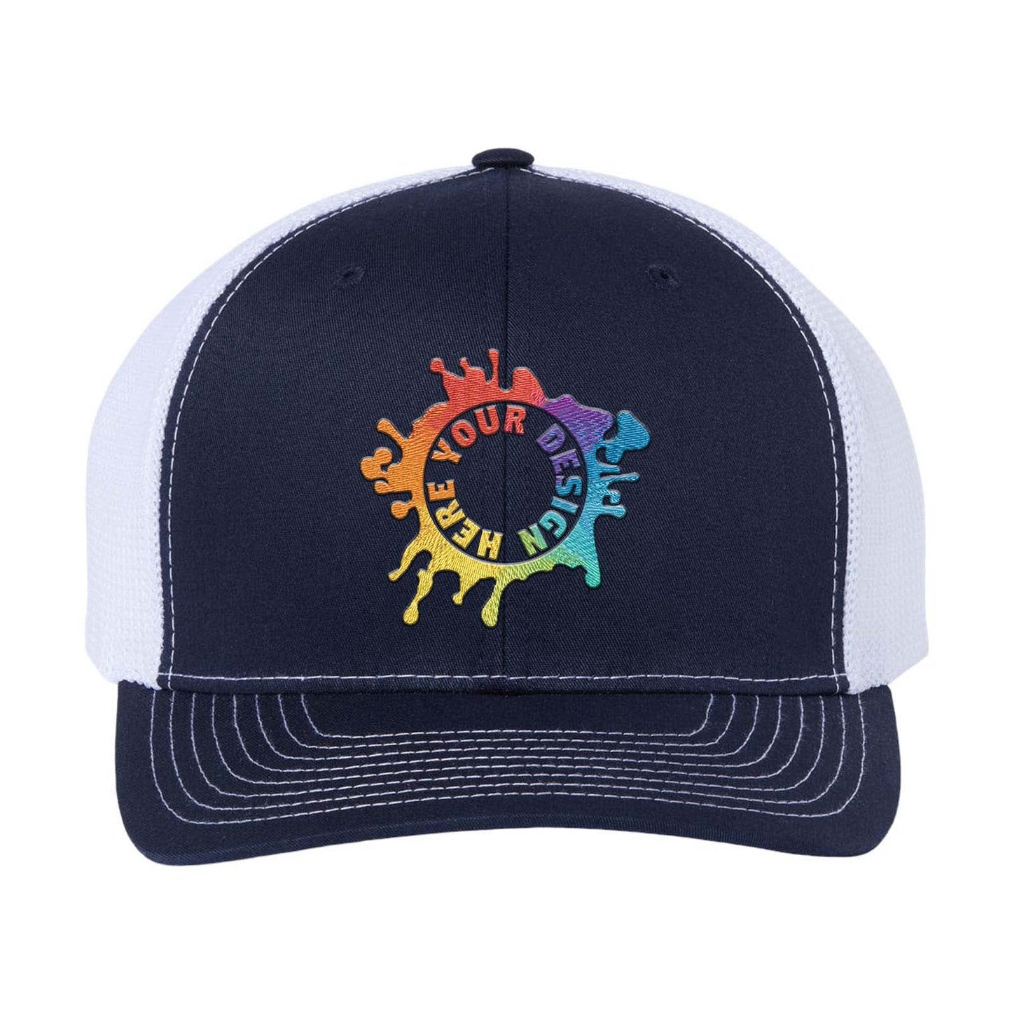 Embroidered Richardson 112+ R-Flex Adjustable Trucker Cap - Mato & Hash