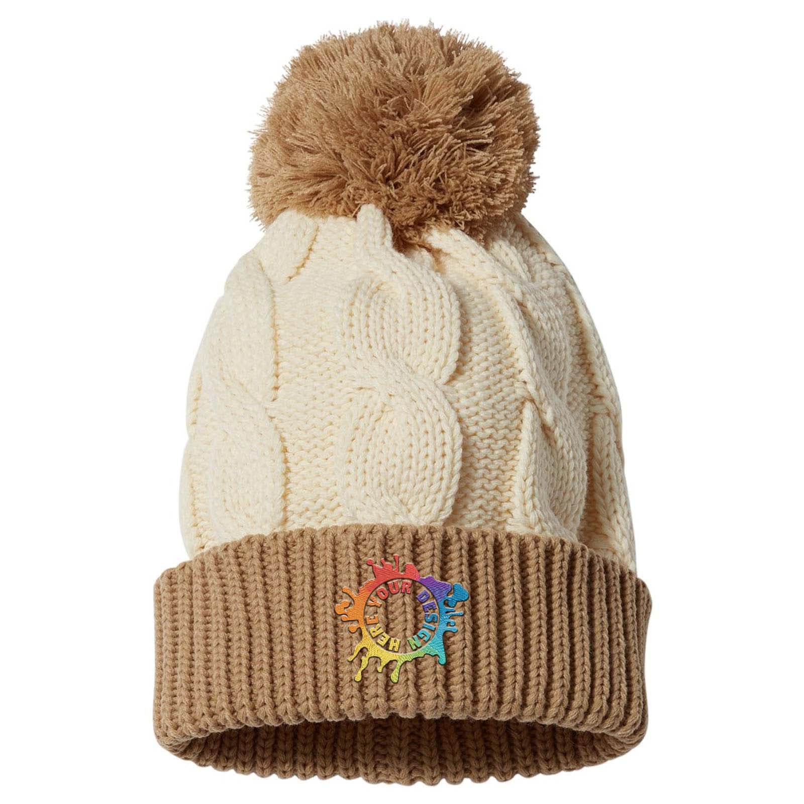 Embroidered Richardson Chunk Twist Cuffed Beanie - Mato & Hash