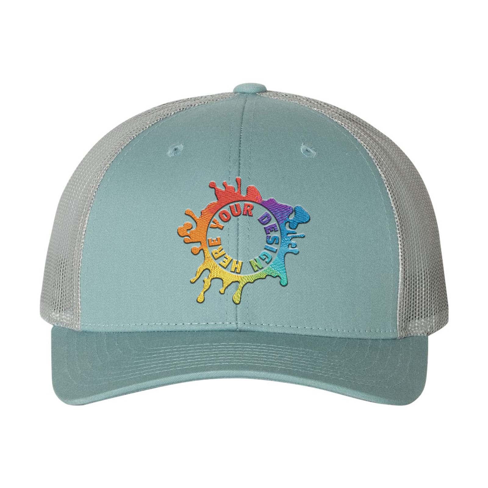 Embroidered Richardson Low Pro Trucker Cap - Mato & Hash