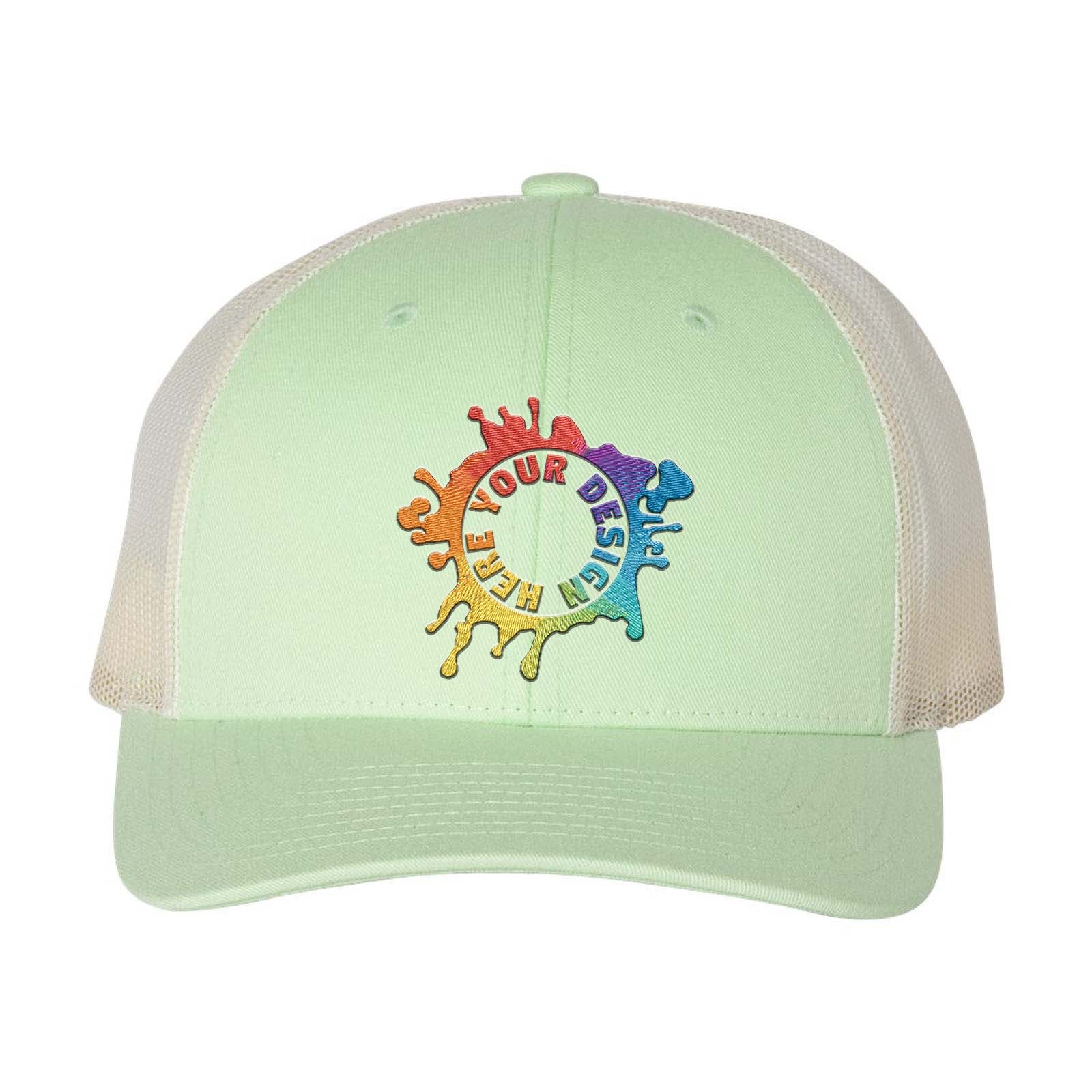 Embroidered Richardson Low Pro Trucker Cap - Mato & Hash