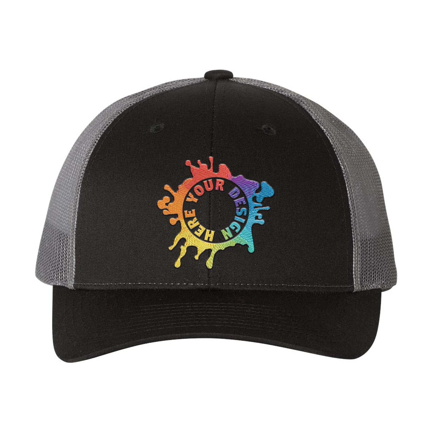 Embroidered Richardson Low Pro Trucker Cap - Mato & Hash