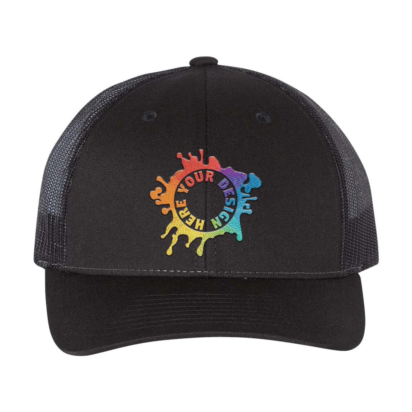 Embroidered Richardson Low Pro Trucker Cap - Mato & Hash