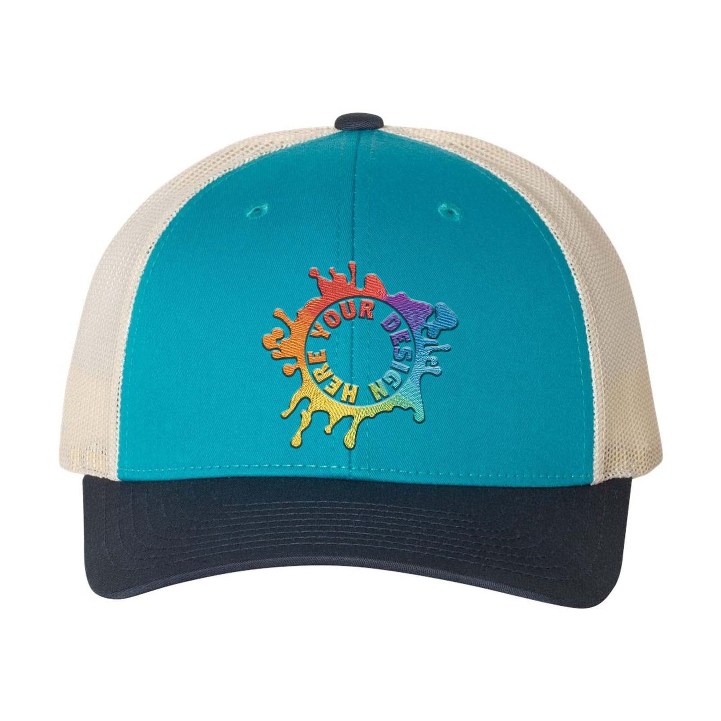 Embroidered Richardson Low Pro Trucker Cap - Mato & Hash