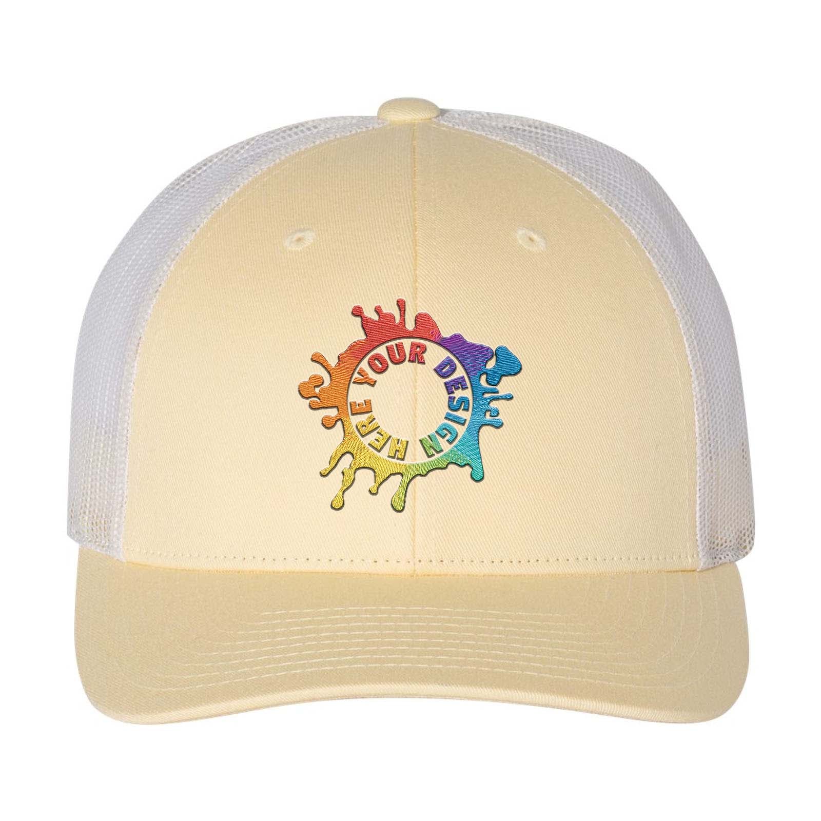 Embroidered Richardson Low Pro Trucker Cap - Mato & Hash