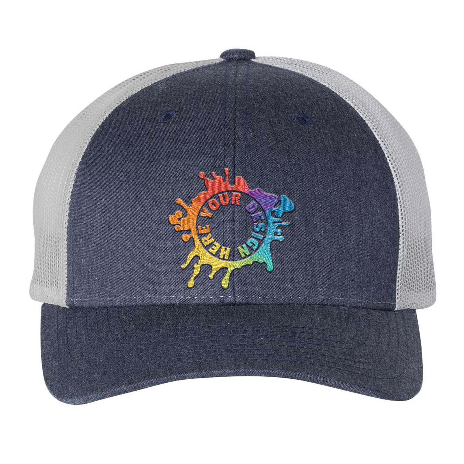 Embroidered Richardson Low Pro Trucker Cap - Mato & Hash