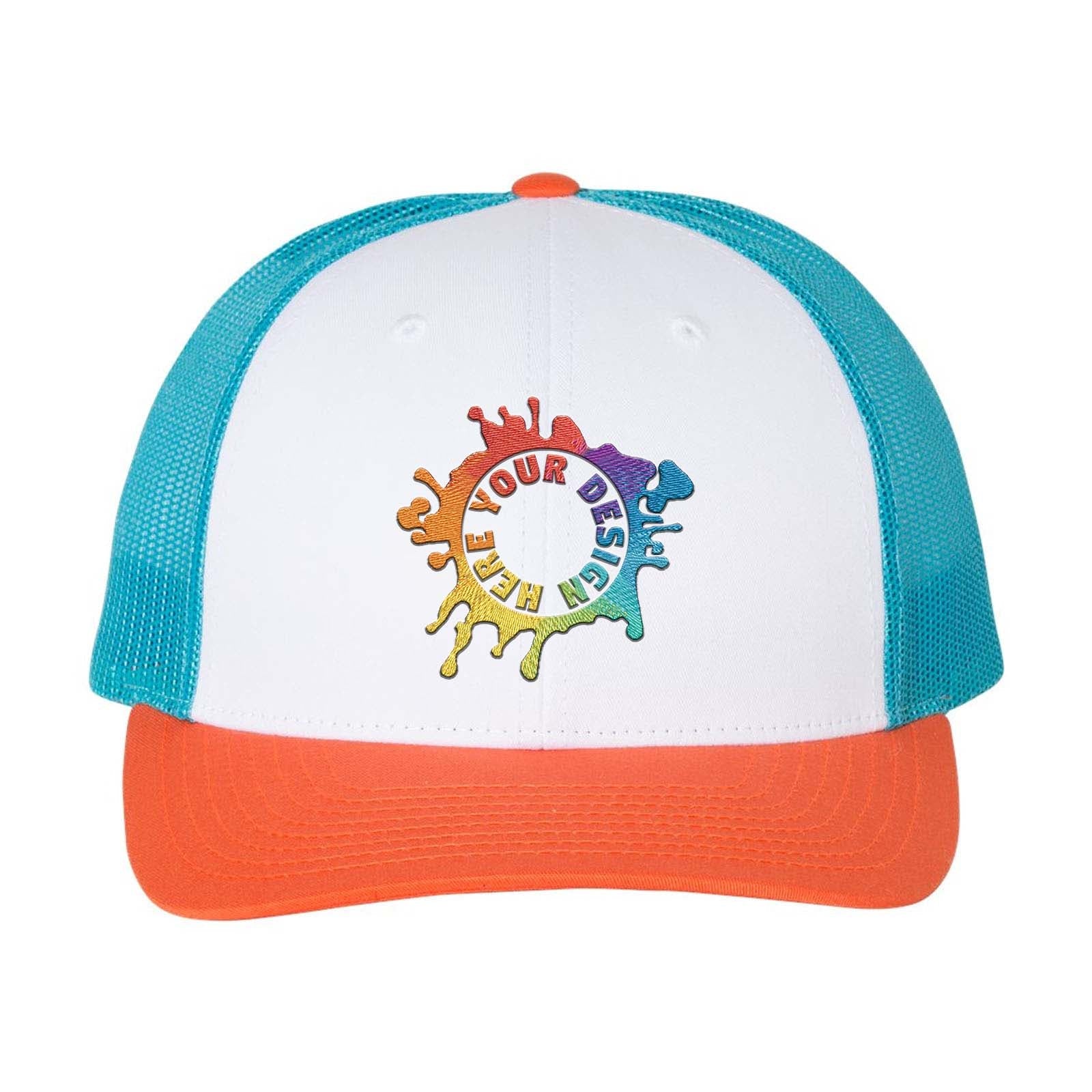 Embroidered Richardson Low Pro Trucker Cap - Mato & Hash