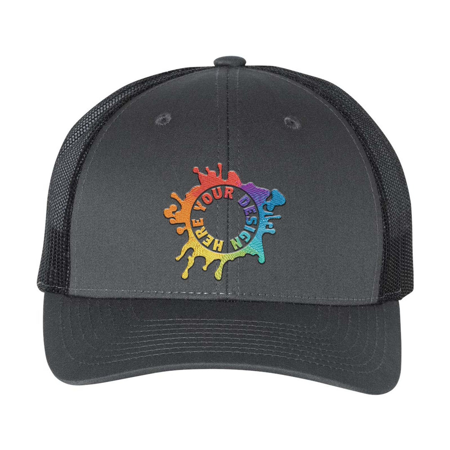 Embroidered Richardson Low Pro Trucker Cap - Mato & Hash