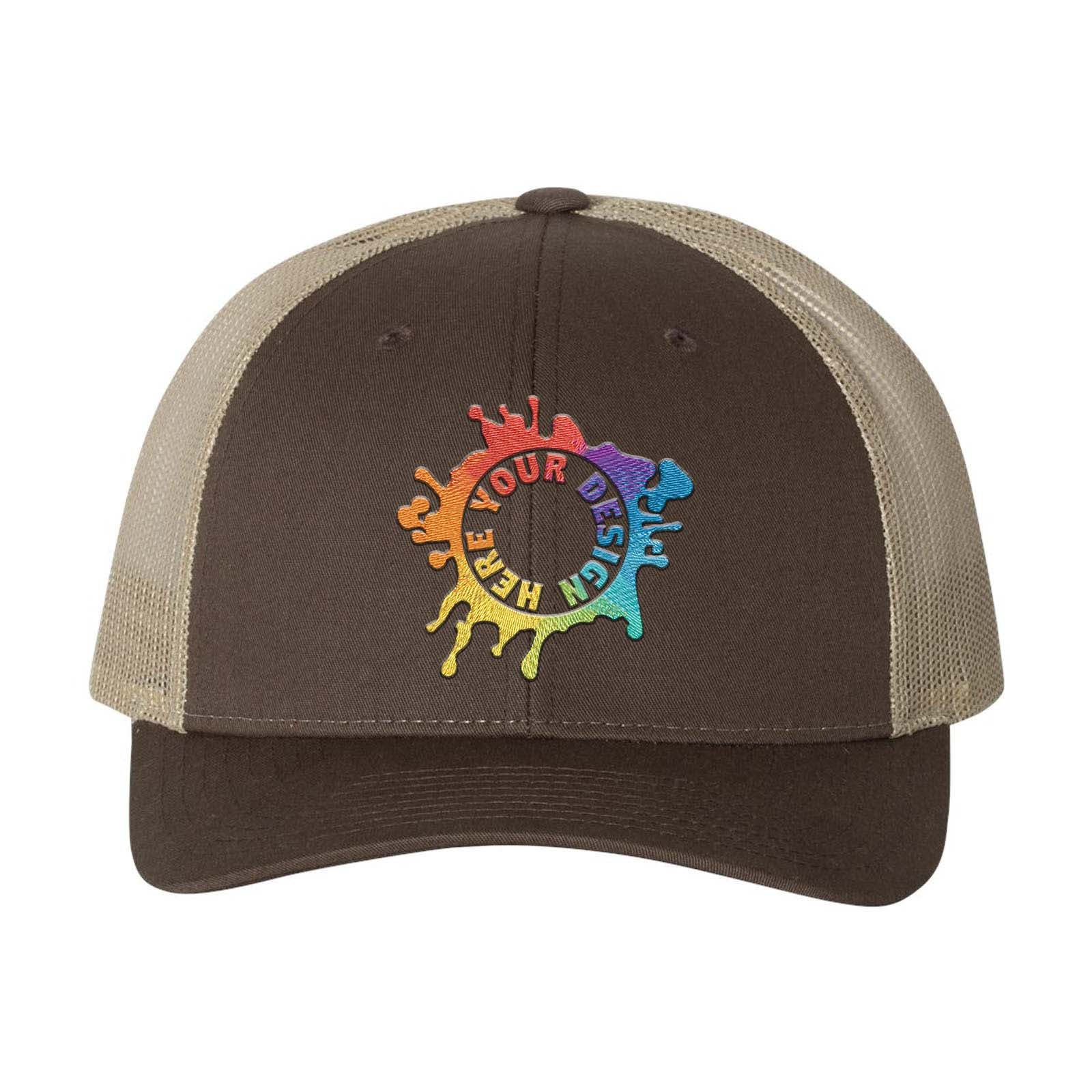 Embroidered Richardson Low Pro Trucker Cap - Mato & Hash