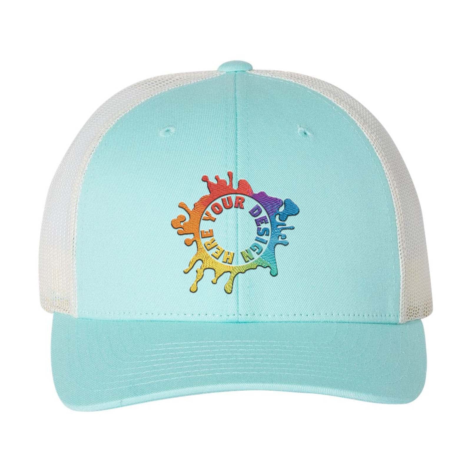 Embroidered Richardson Low Pro Trucker Cap - Mato & Hash