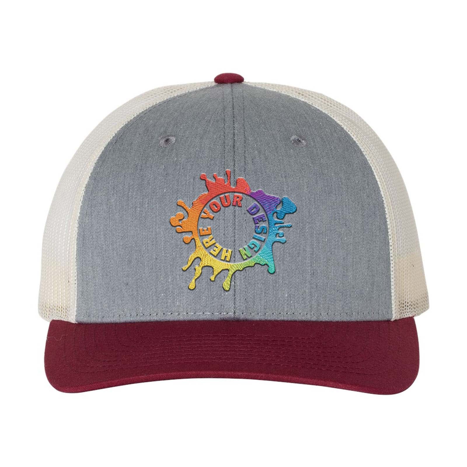 Embroidered Richardson Low Pro Trucker Cap - Mato & Hash