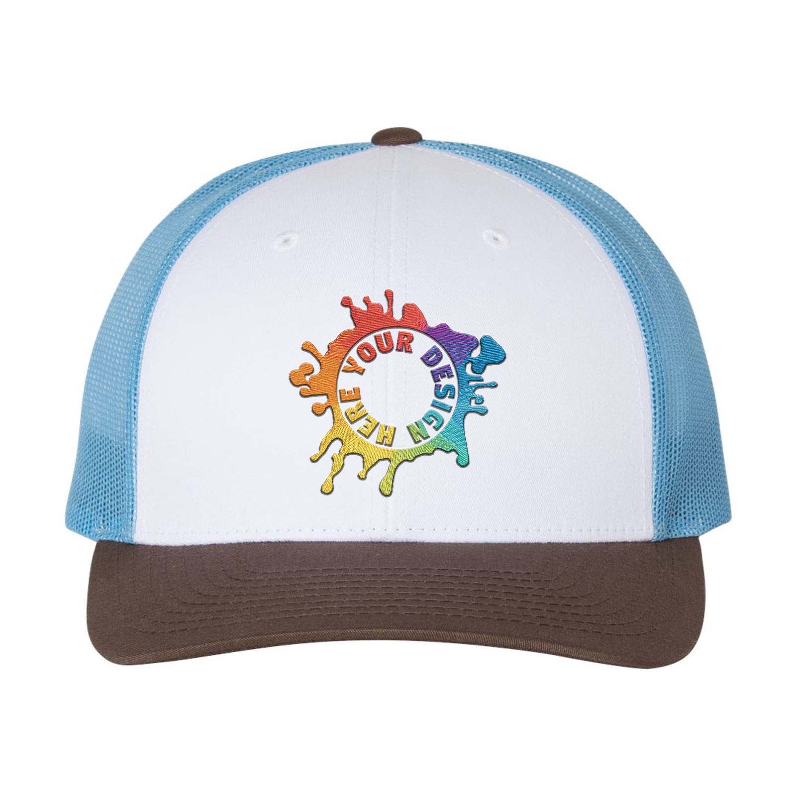 Embroidered Richardson Low Pro Trucker Cap - Mato & Hash