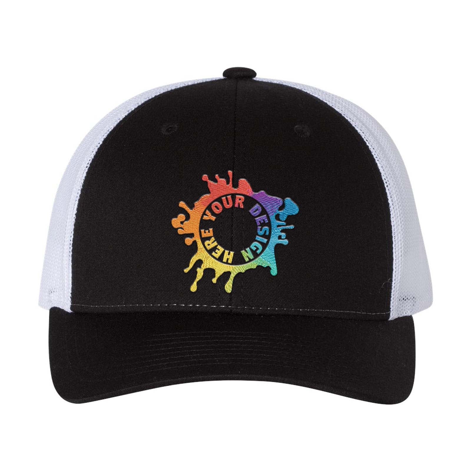 Embroidered Richardson Low Pro Trucker Cap - Mato & Hash