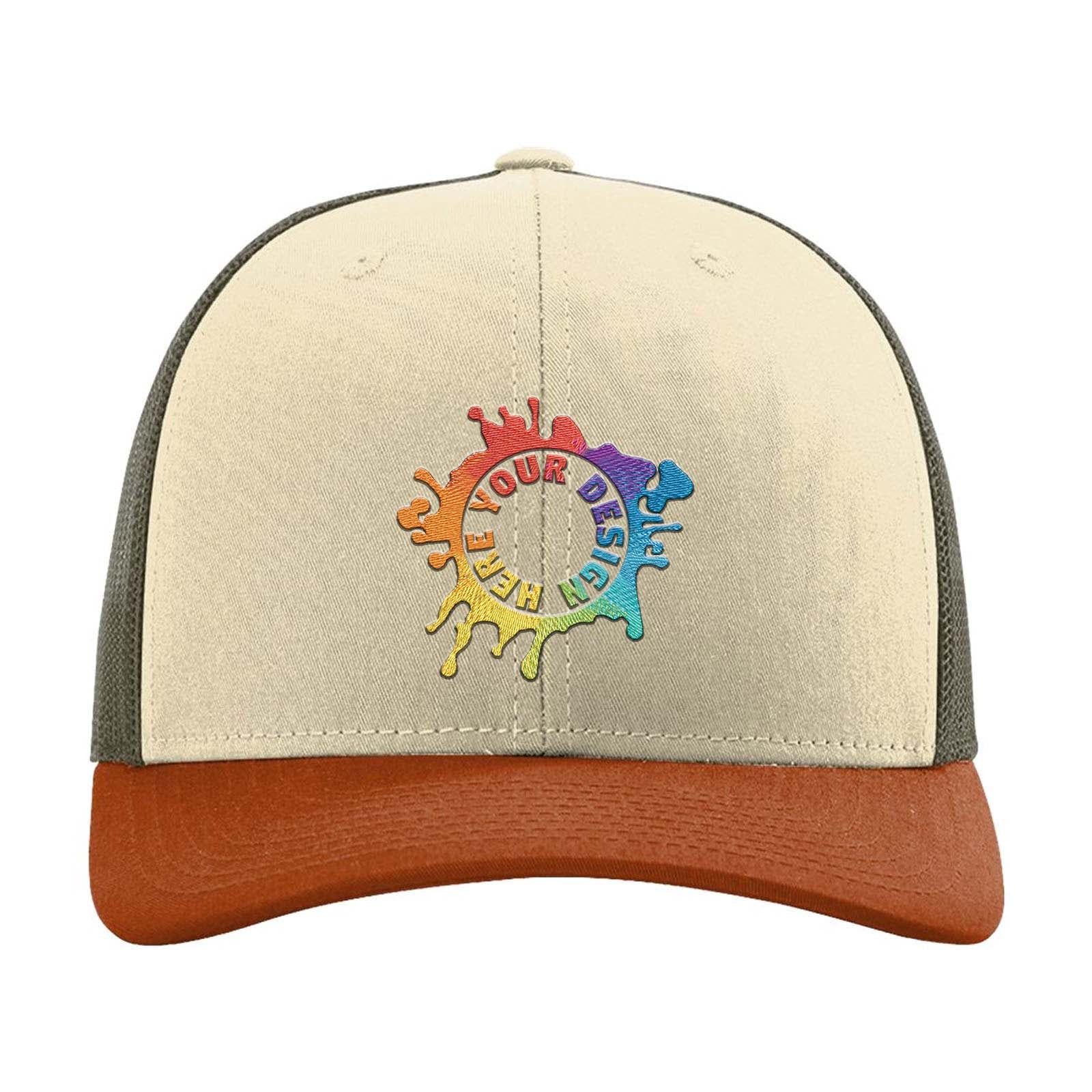 Embroidered Richardson Low Pro Trucker Cap - Mato & Hash
