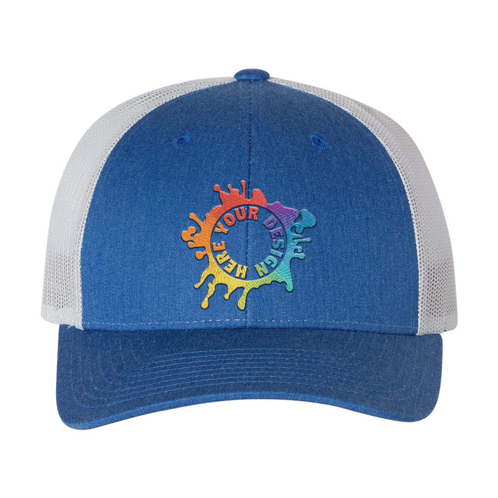 Embroidered Richardson Low Pro Trucker Cap - Mato & Hash