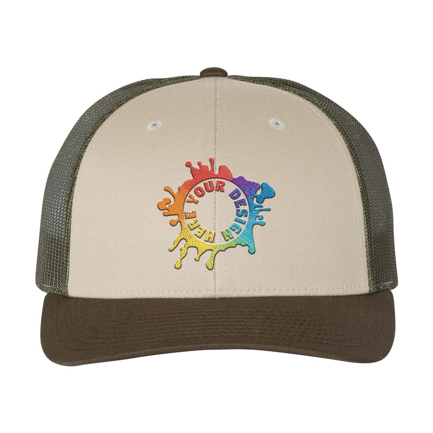 Embroidered Richardson Low Pro Trucker Cap - Mato & Hash