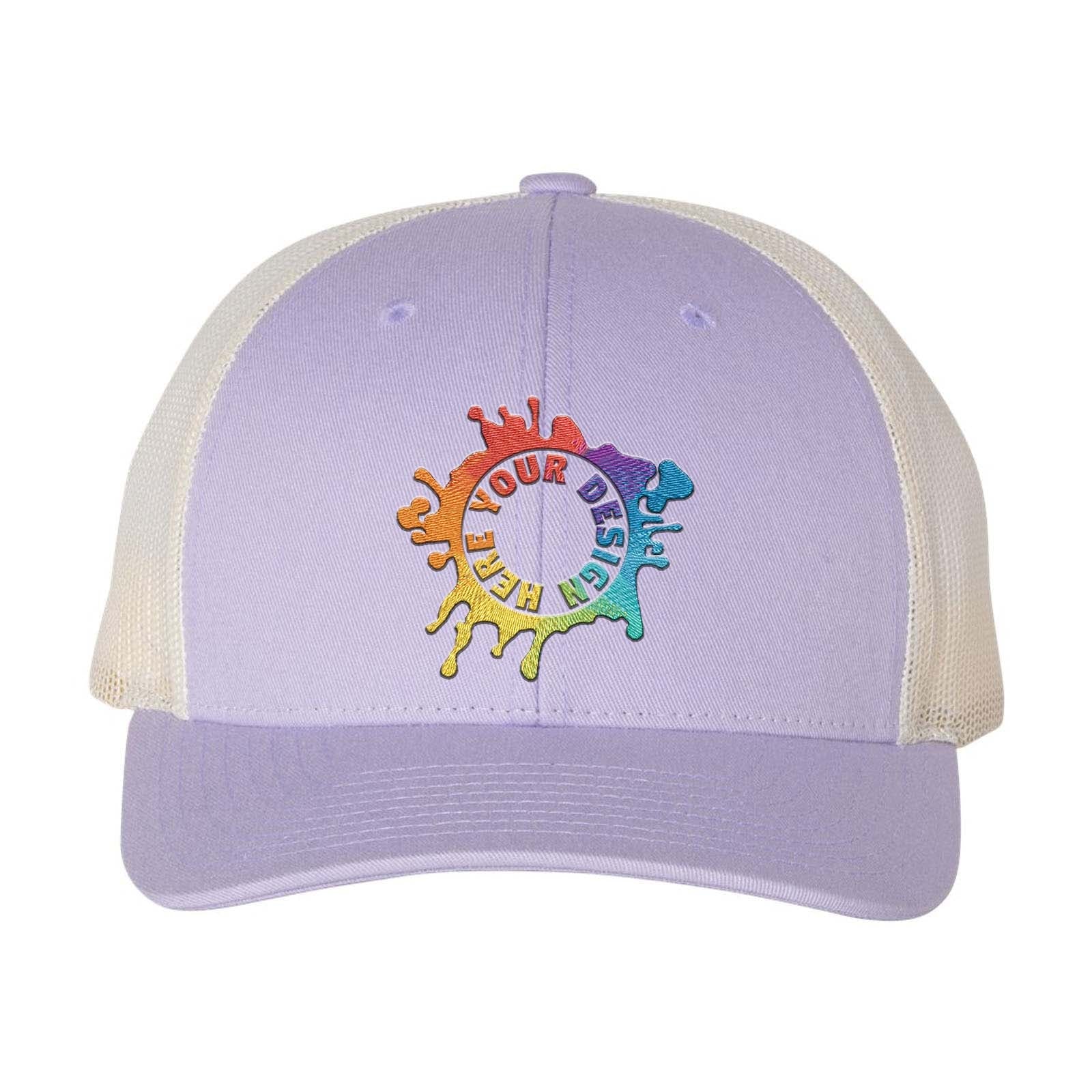 Embroidered Richardson Low Pro Trucker Cap - Mato & Hash