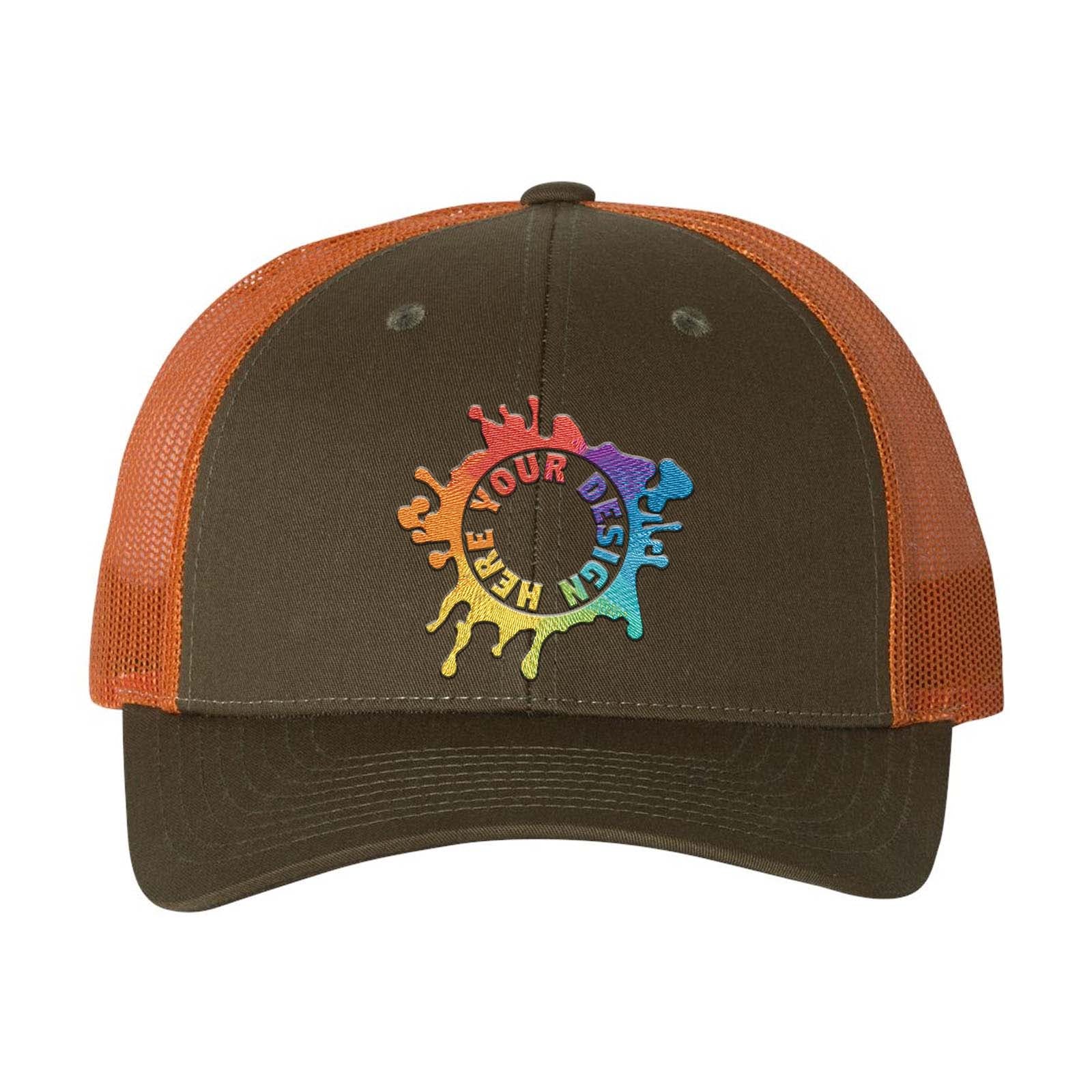 Embroidered Richardson Low Pro Trucker Cap - Mato & Hash