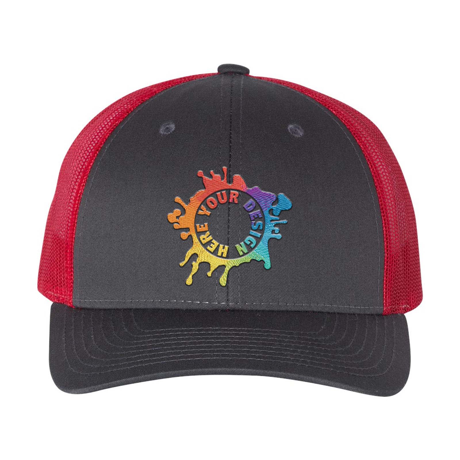 Embroidered Richardson Low Pro Trucker Cap - Mato & Hash