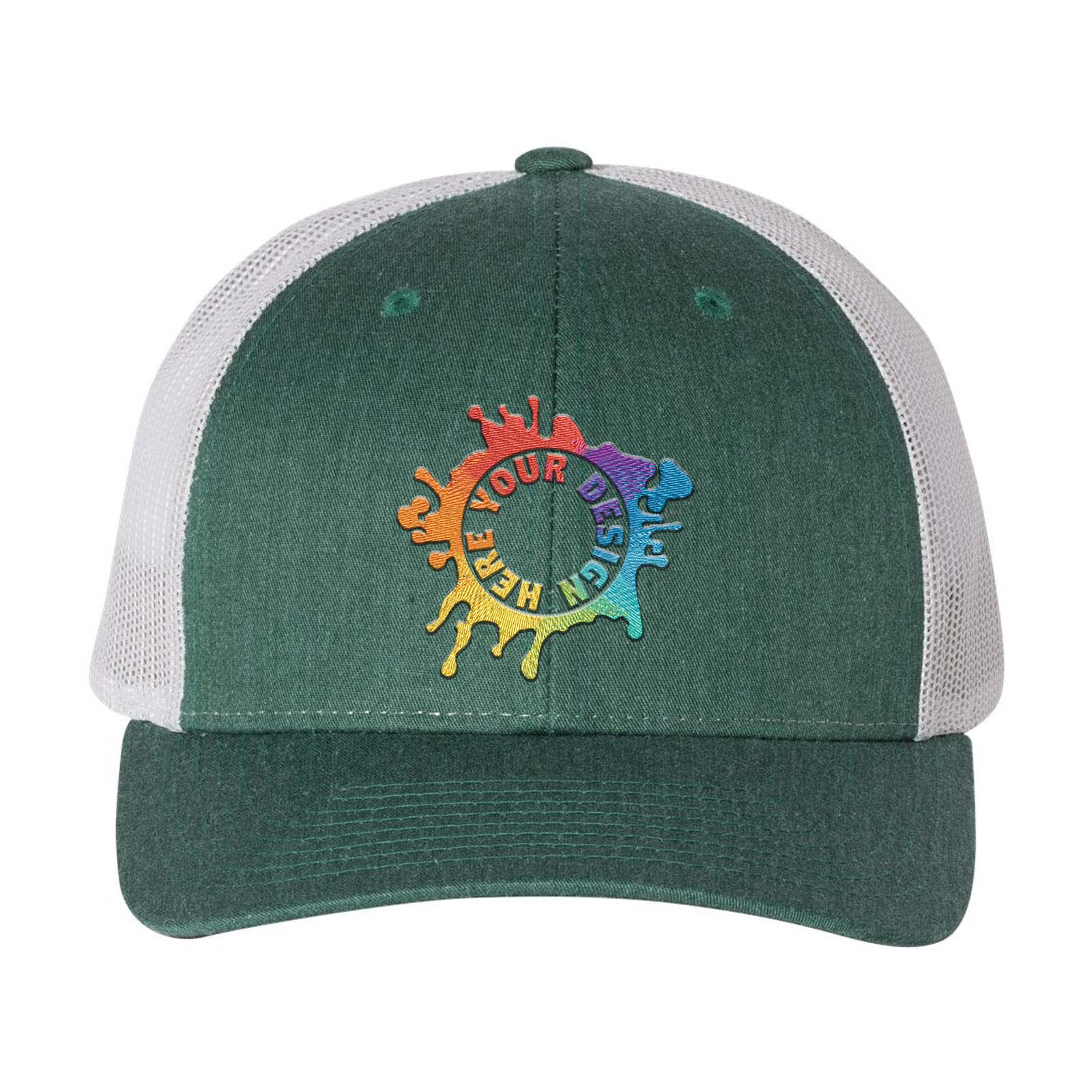 Embroidered Richardson Low Pro Trucker Cap - Mato & Hash