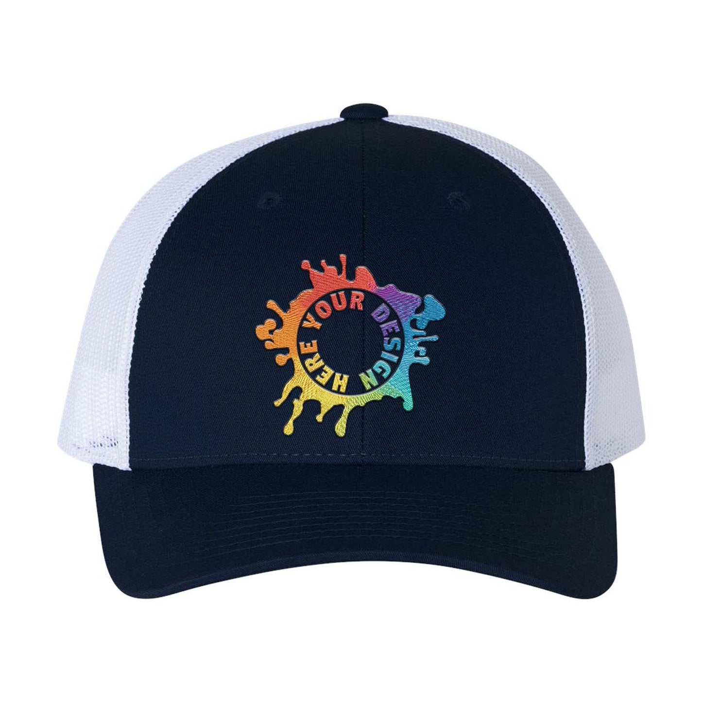 Embroidered Richardson Low Pro Trucker Cap - Mato & Hash