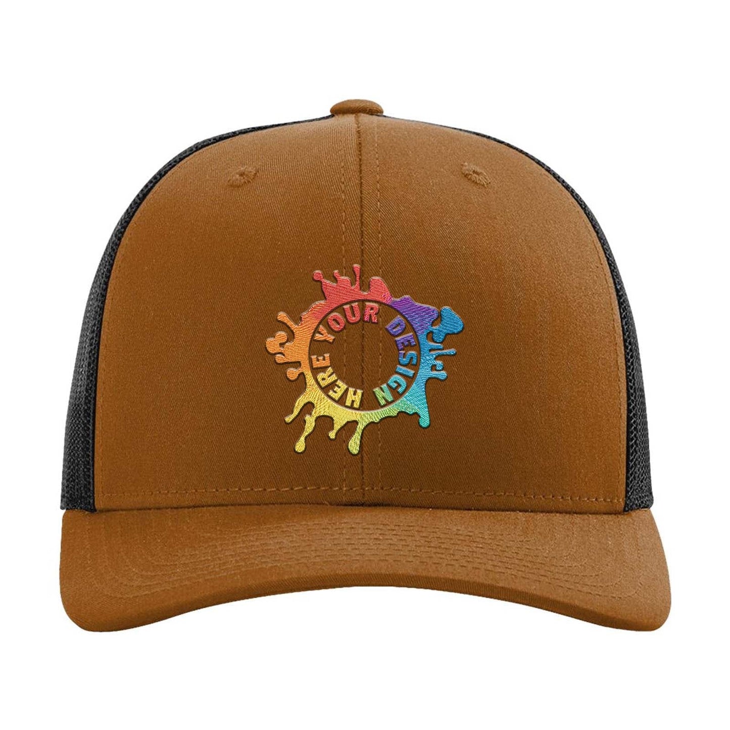 Embroidered Richardson Low Pro Trucker Cap - Mato & Hash