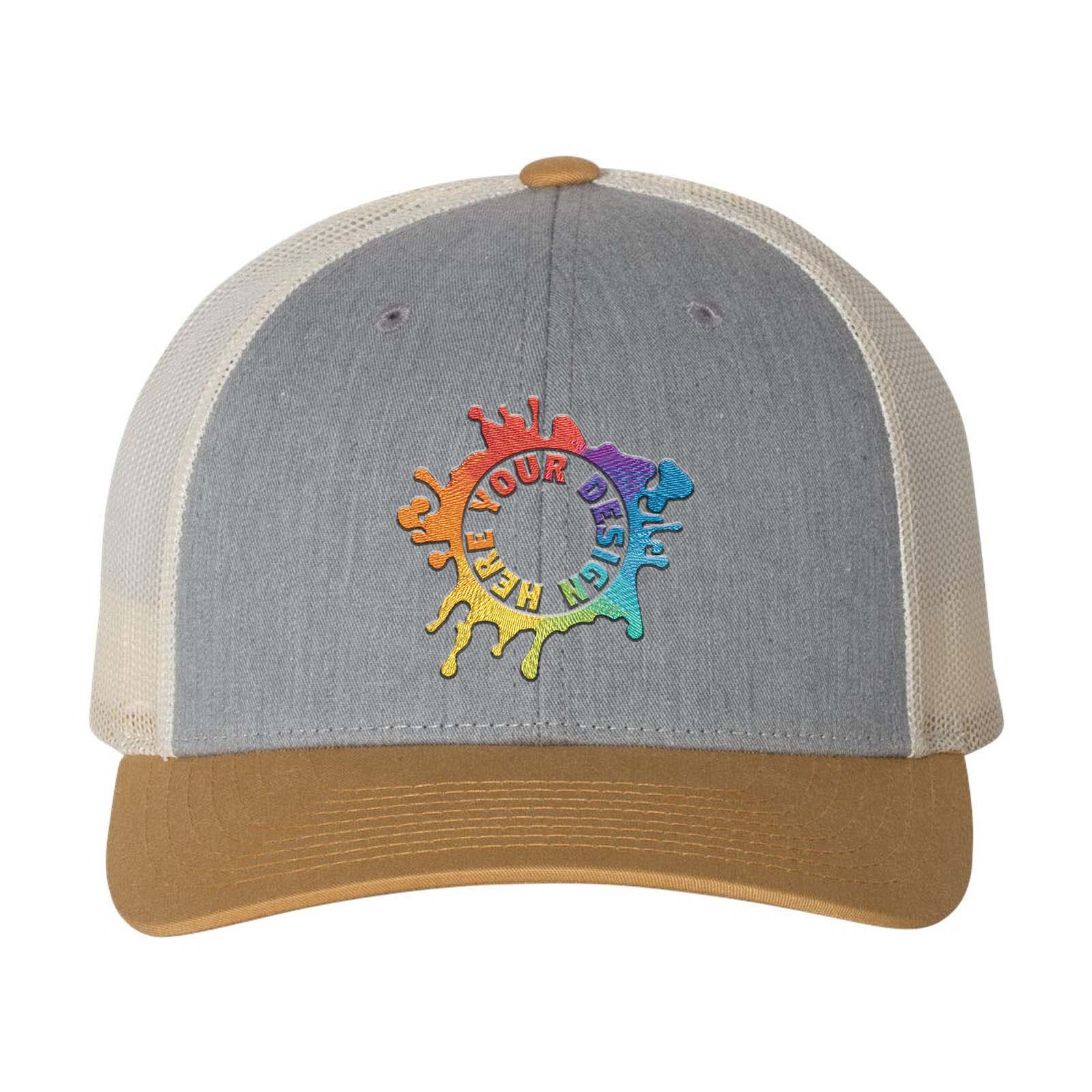 Embroidered Richardson Low Pro Trucker Cap - Mato & Hash