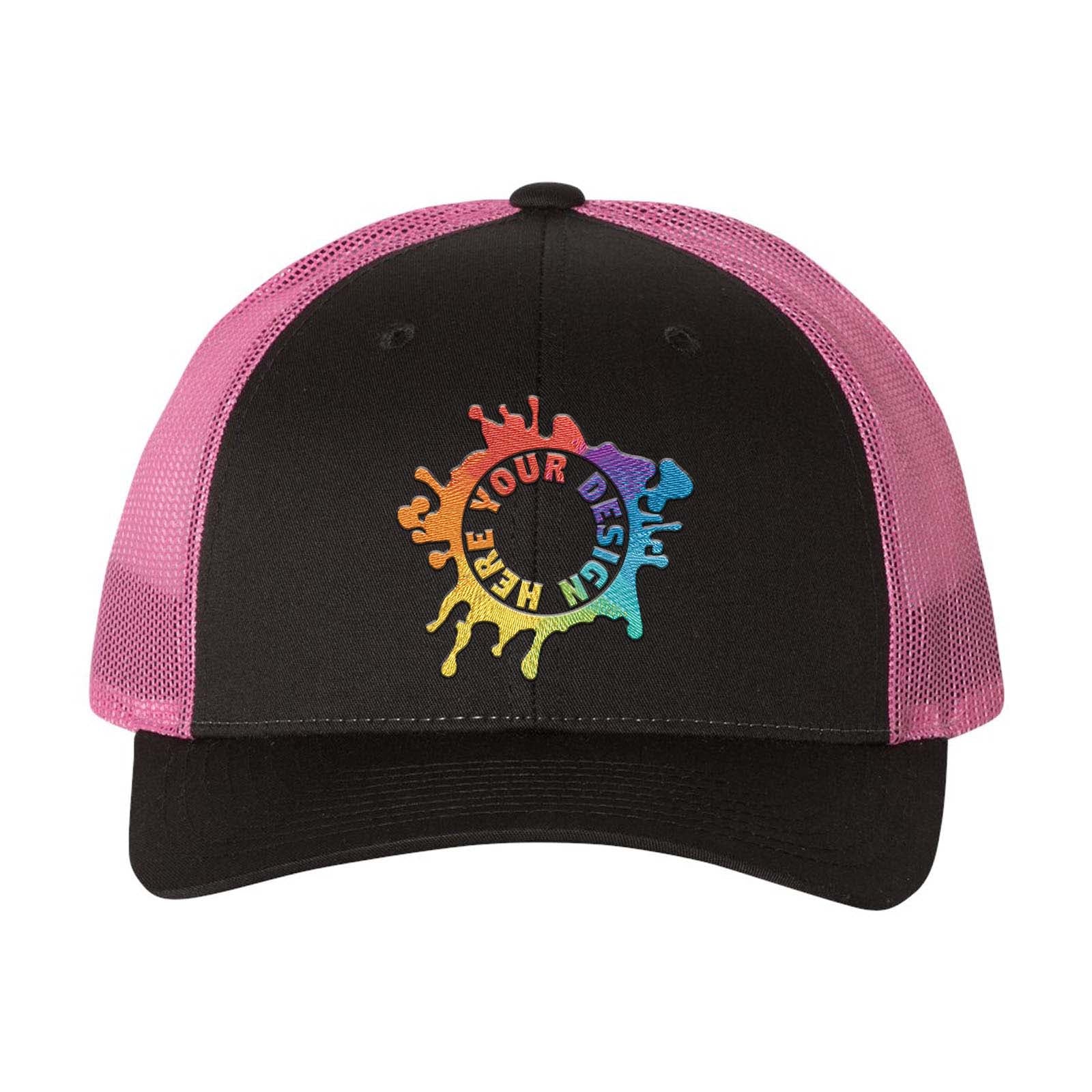 Embroidered Richardson Low Pro Trucker Cap - Mato & Hash