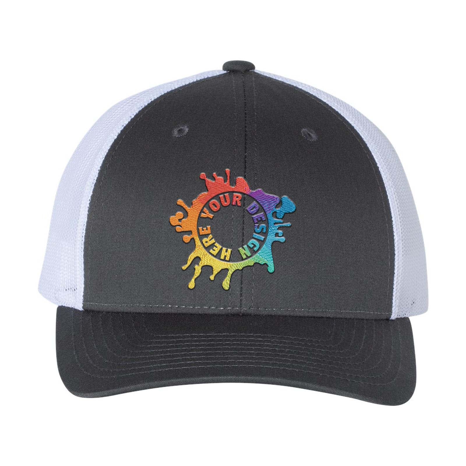 Embroidered Richardson Low Pro Trucker Cap - Mato & Hash