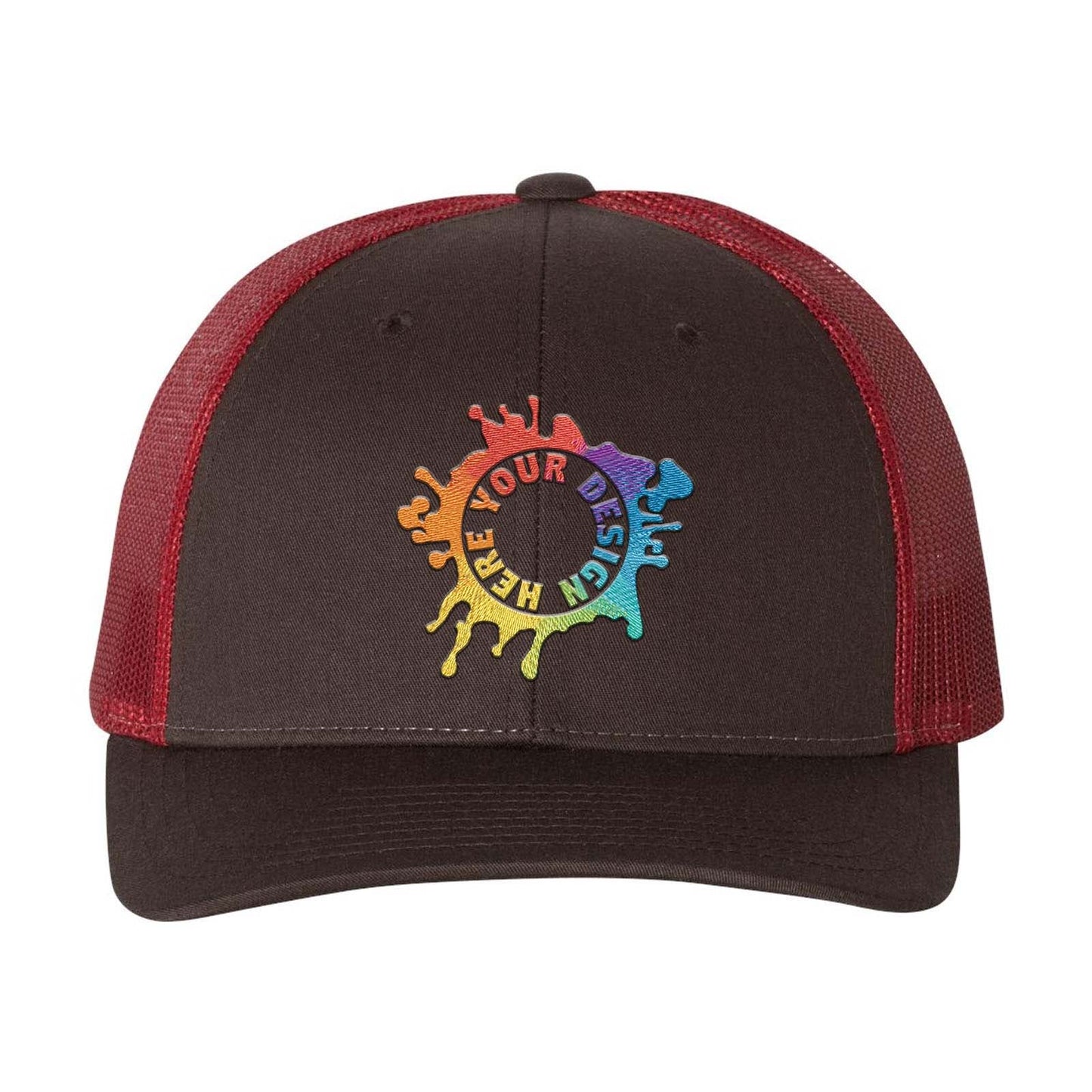 Embroidered Richardson Low Pro Trucker Cap - Mato & Hash