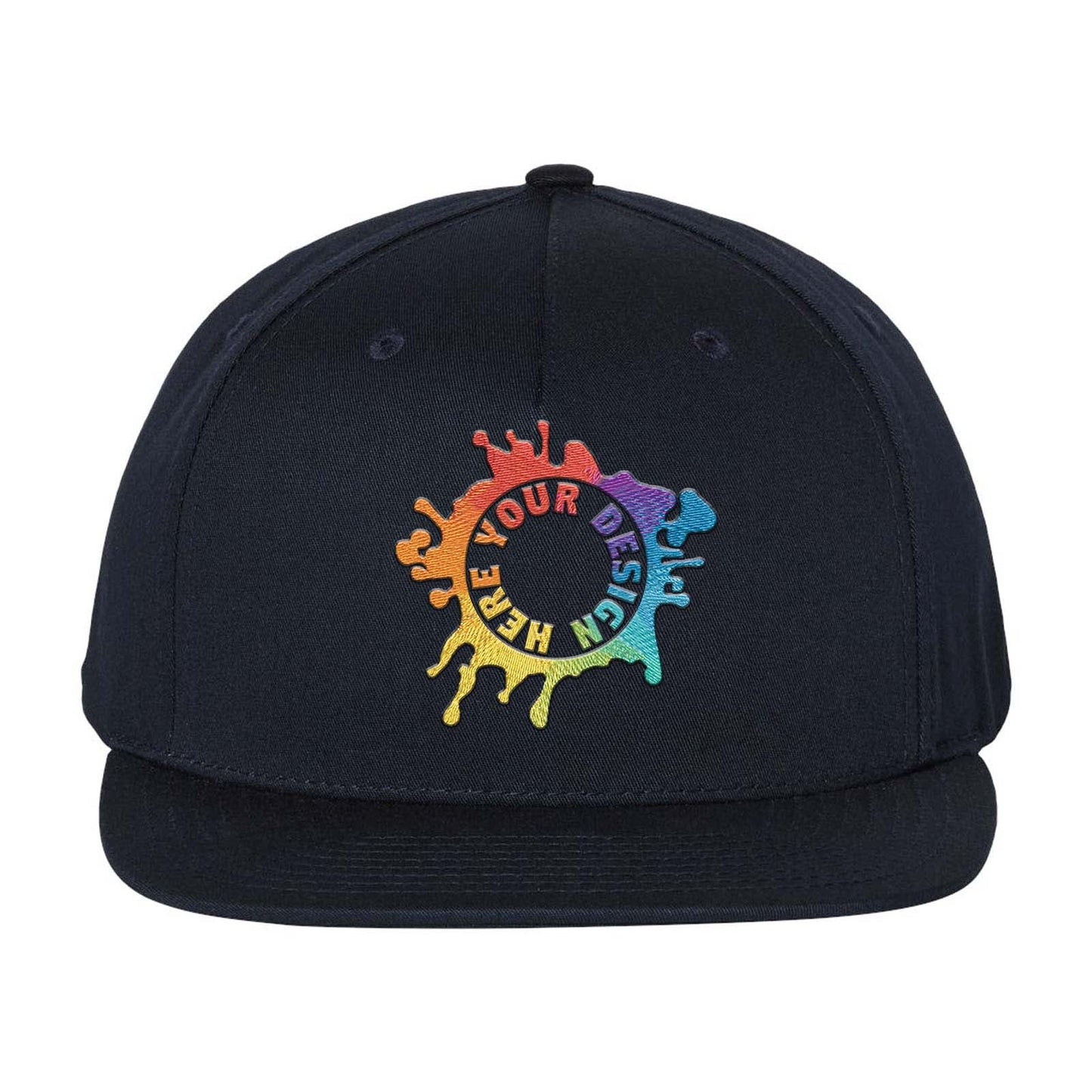 Embroidered Richardson Pinch Front Structured Trucker Cap - Mato & Hash