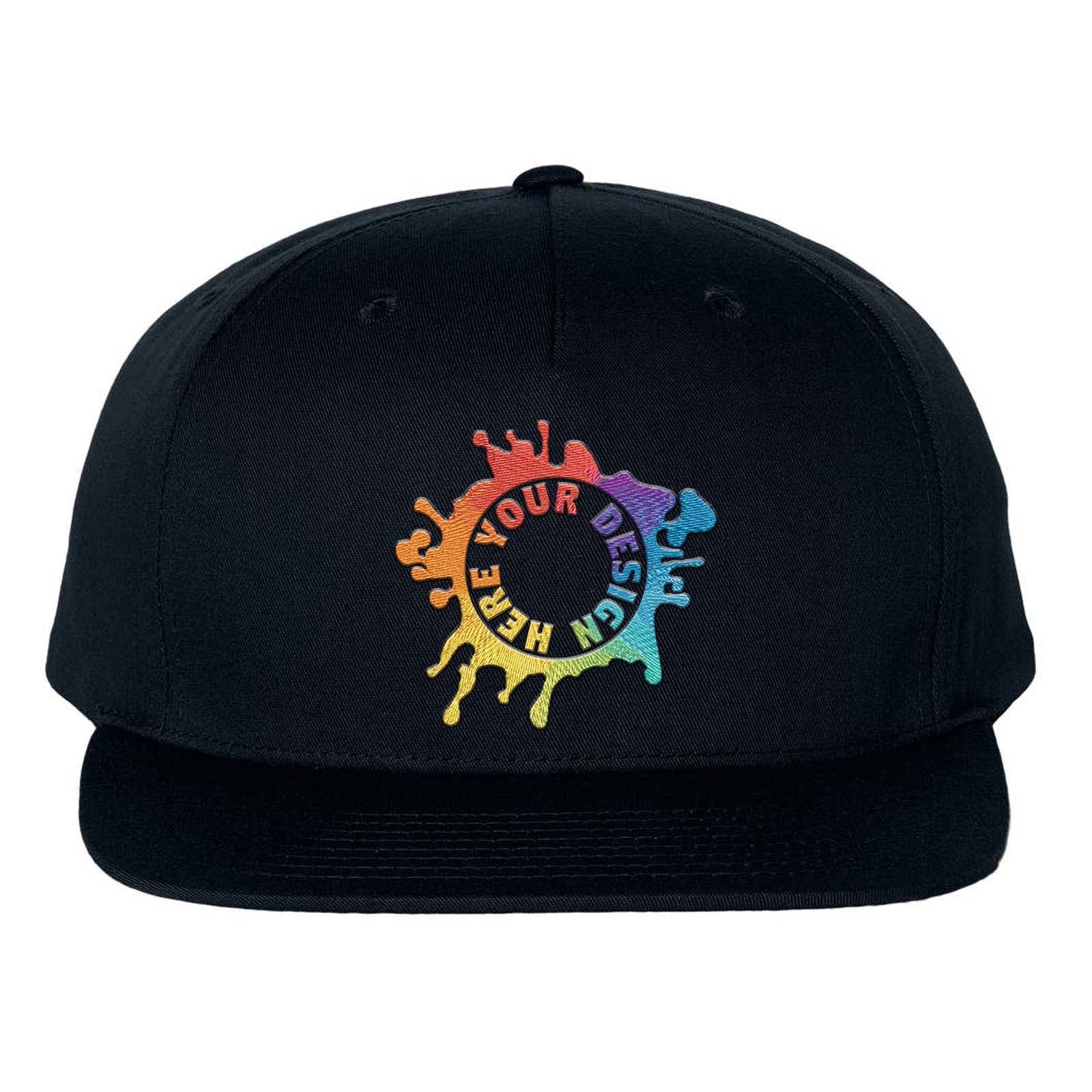 Embroidered Richardson Pinch Front Structured Trucker Cap - Mato & Hash