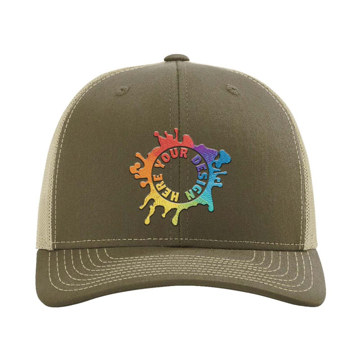 Embroidered Richardson - Recycled Trucker Cap - Mato & Hash