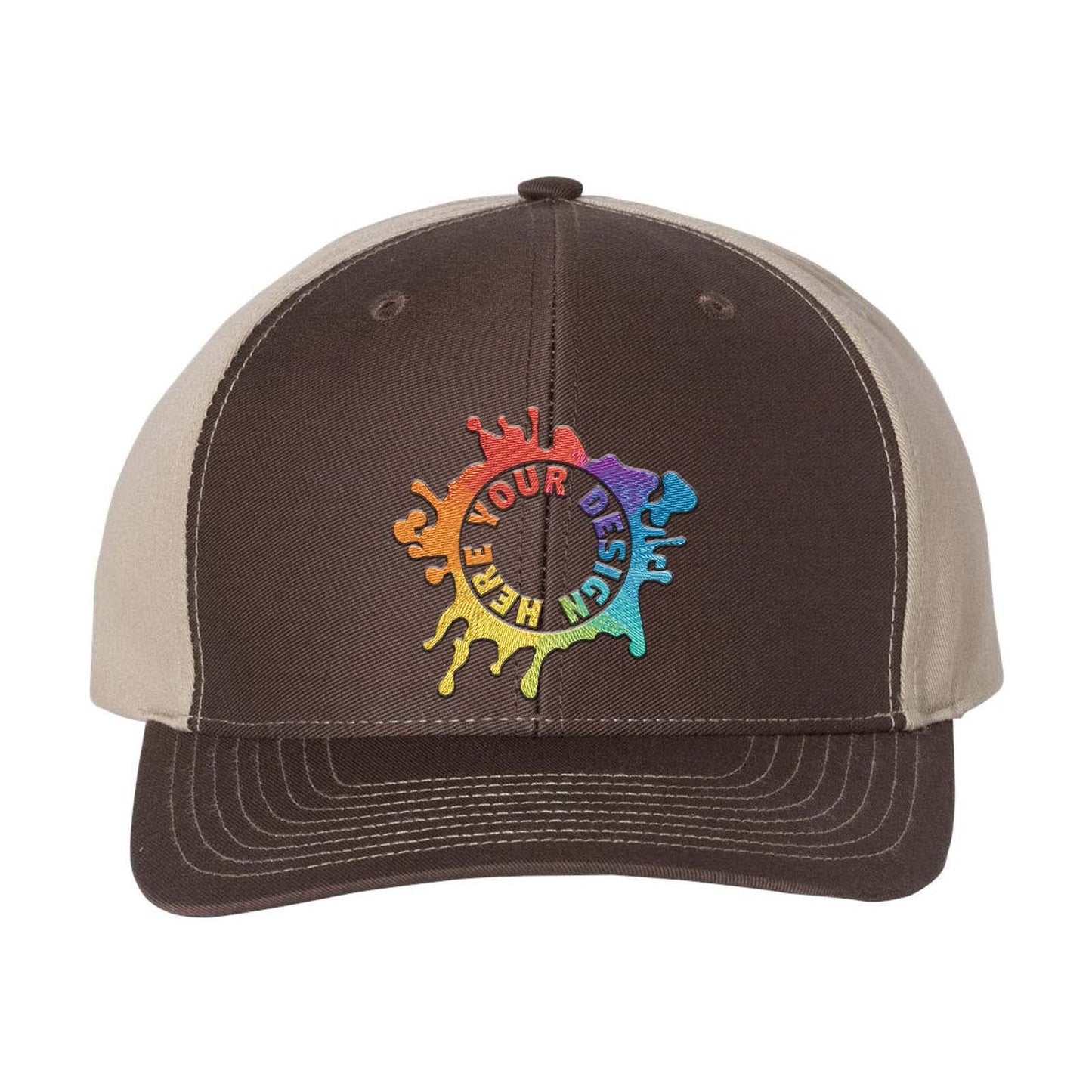 Embroidered Richardson Twill Back Trucker Cap - Mato & Hash