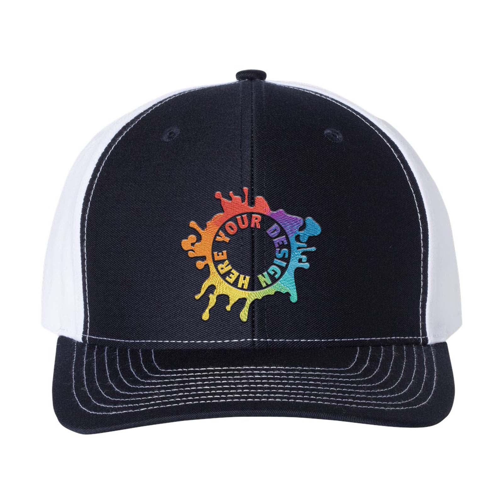 Embroidered Richardson Twill Back Trucker Cap - Mato & Hash