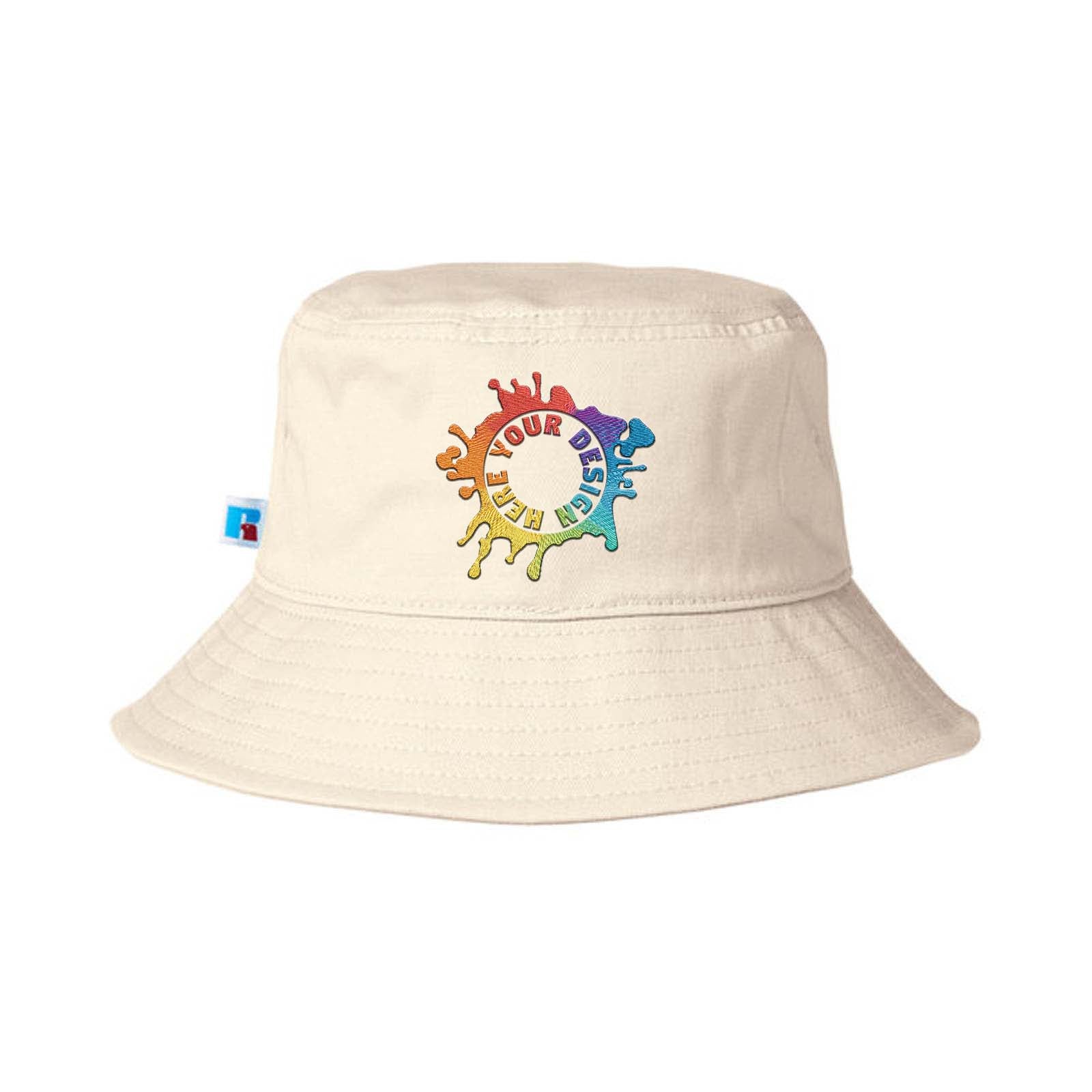 Embroidered Russell Athletic Core Bucket Hat - Mato & Hash