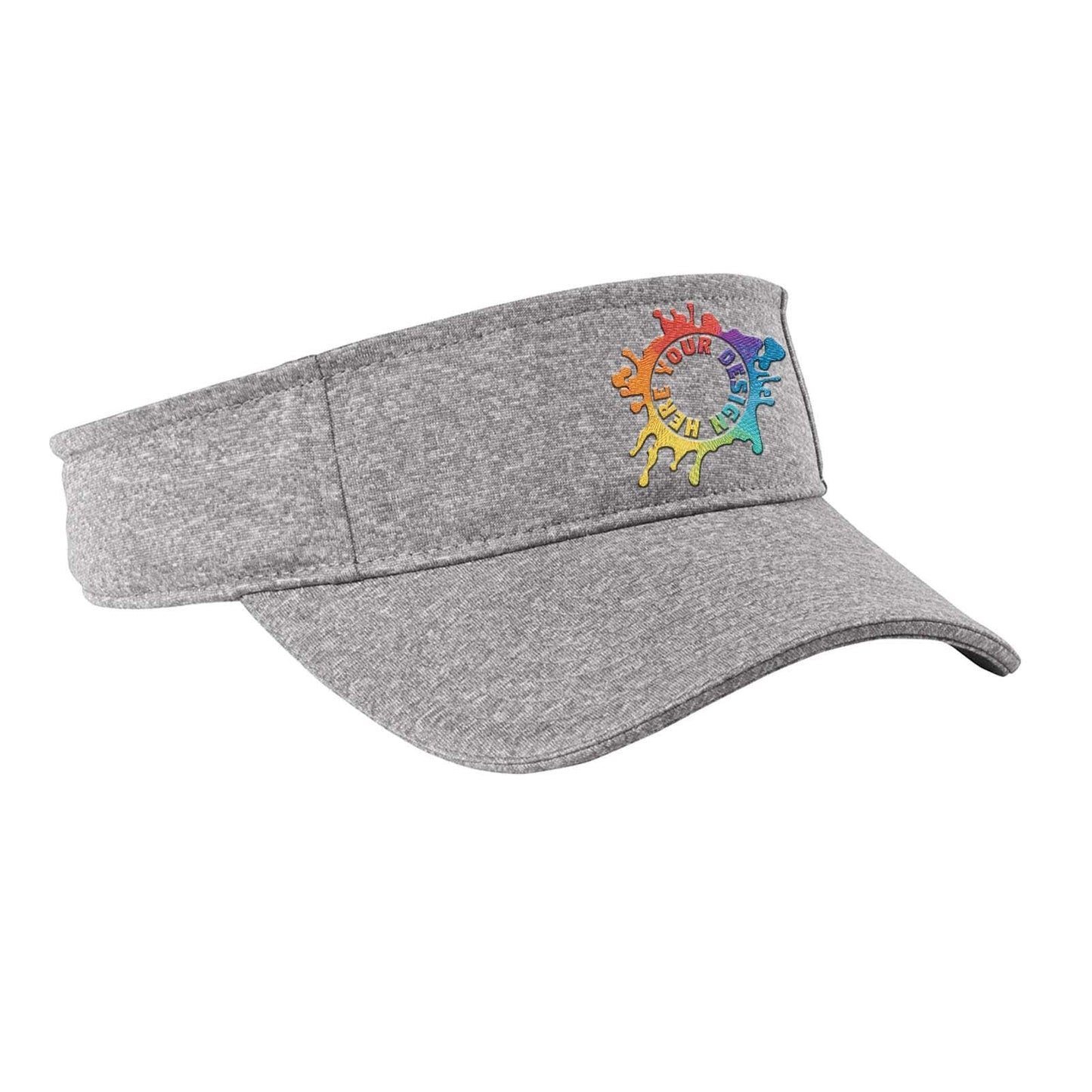 Embroidered Sport-Tek® Contender ™ Visor - Mato & Hash