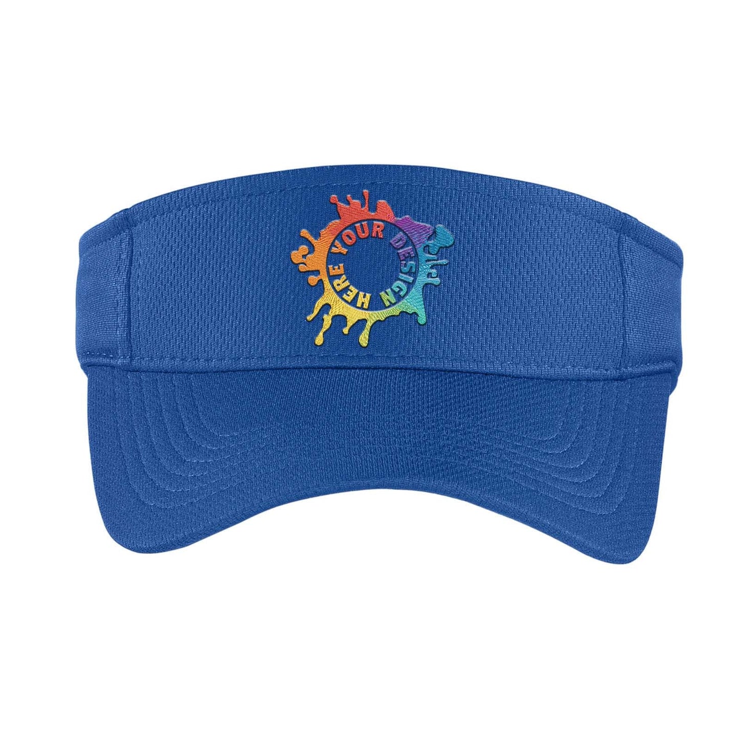 Embroidered Sport-Tek® PosiCharge® RacerMesh® Visor - Mato & Hash