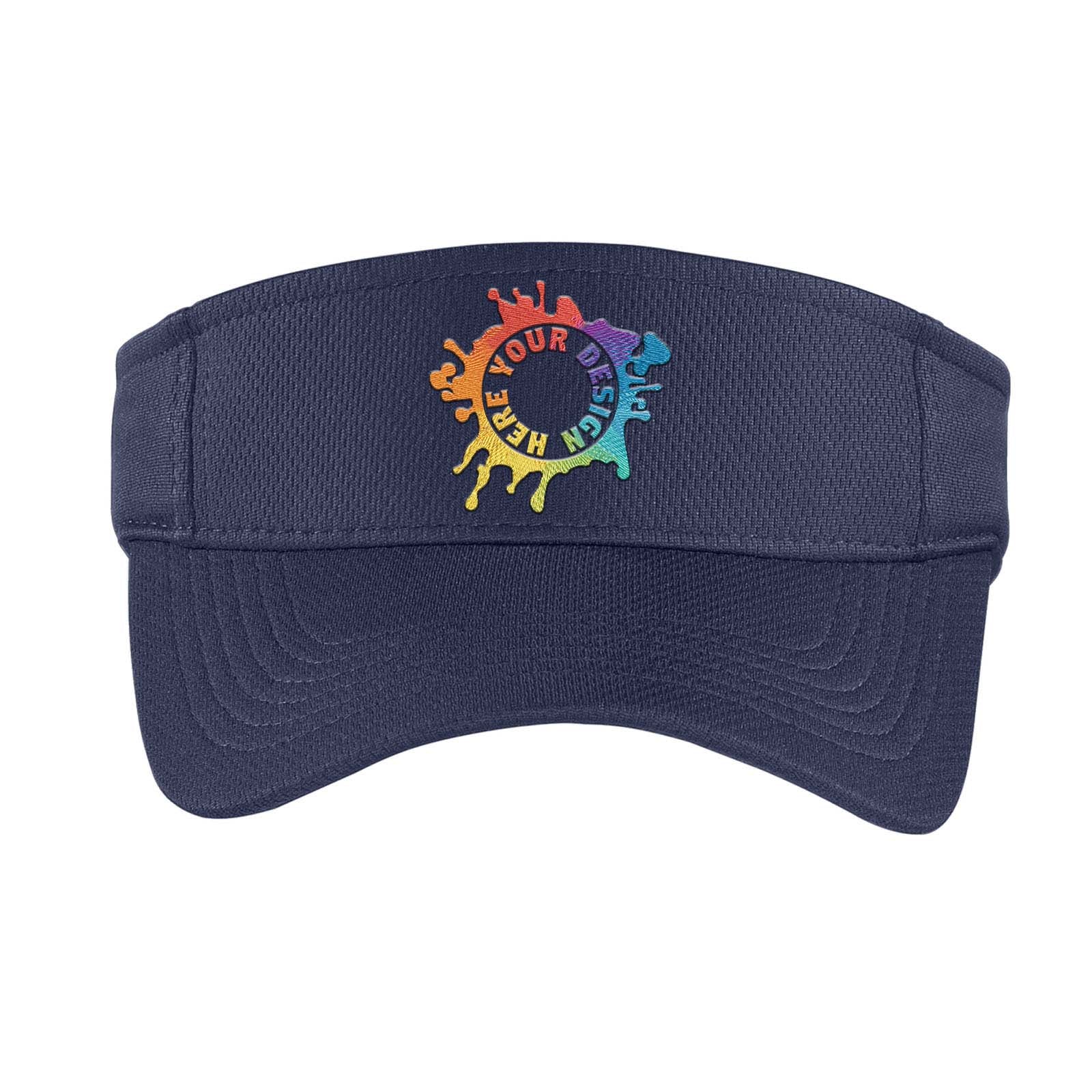 Embroidered Sport-Tek® PosiCharge® RacerMesh® Visor - Mato & Hash