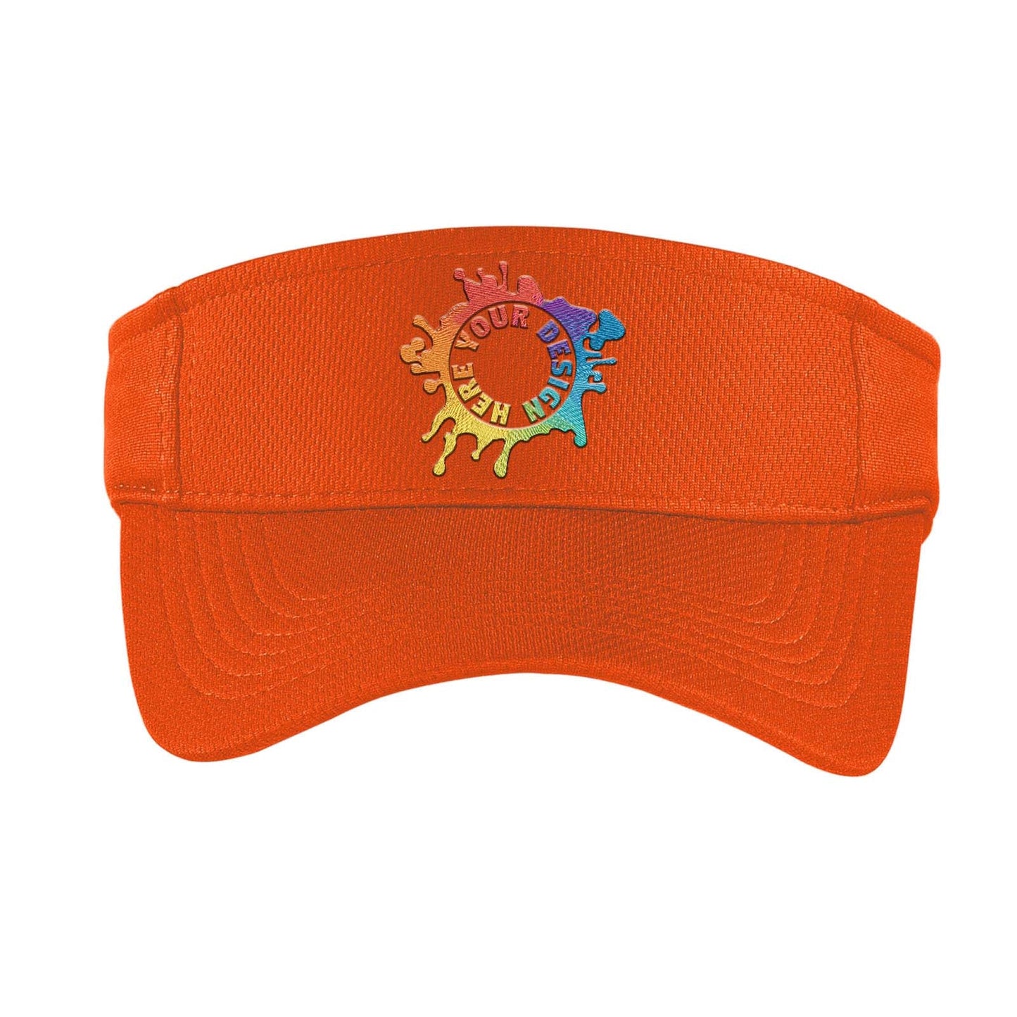 Embroidered Sport-Tek® PosiCharge® RacerMesh® Visor - Mato & Hash