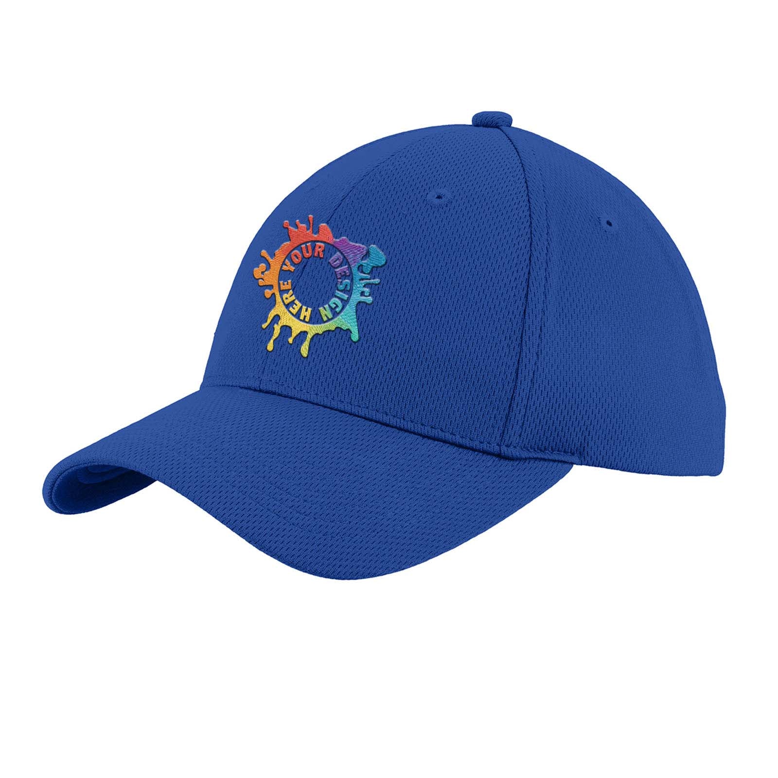 Embroidered Sport-Tek® Youth PosiCharge® RacerMesh® Cap - Mato & Hash