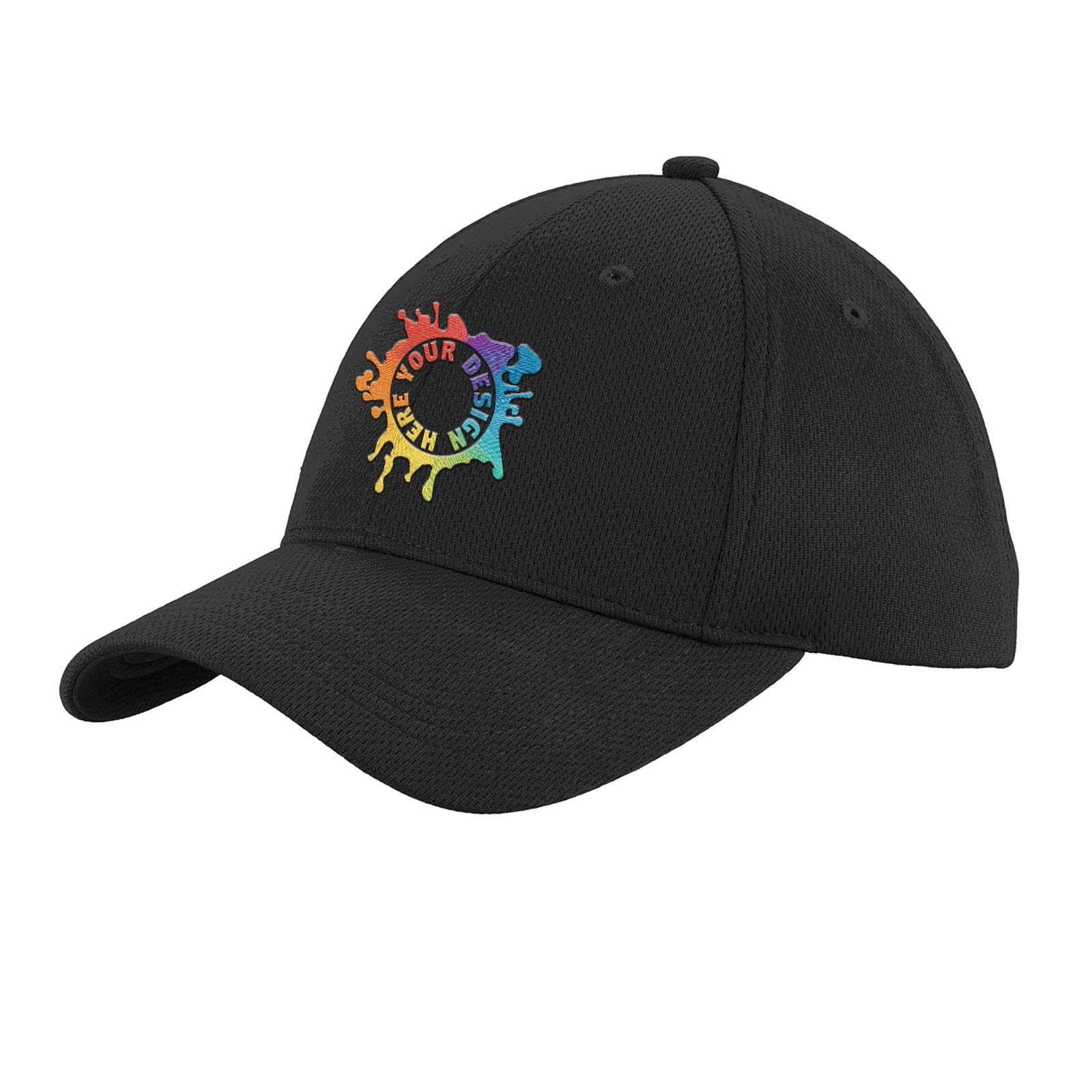 Embroidered Sport-Tek® Youth PosiCharge® RacerMesh® Cap - Mato & Hash