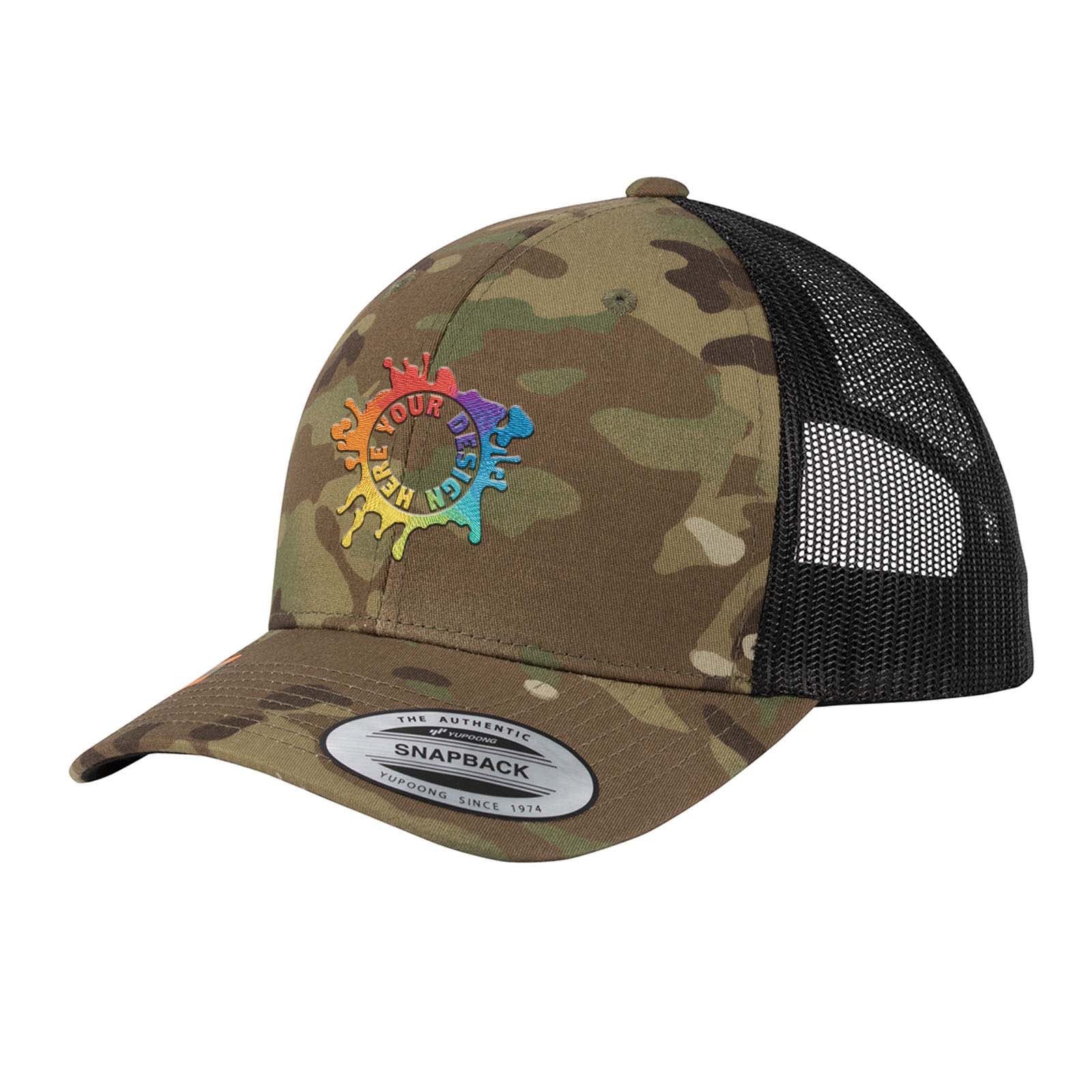 Embroidered Sport-Tek® Yupoong® Retro Trucker Cap - Mato & Hash