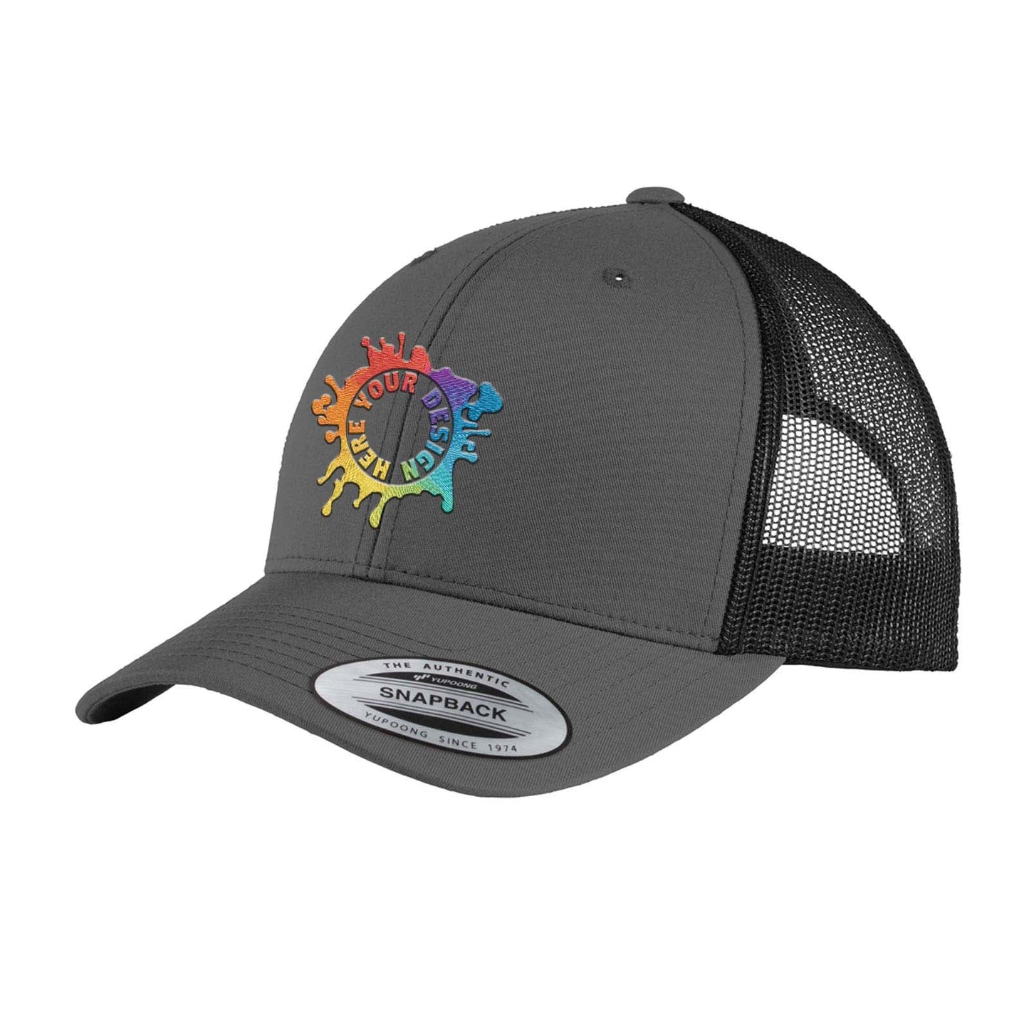 Embroidered Sport-Tek® Yupoong® Retro Trucker Cap - Mato & Hash