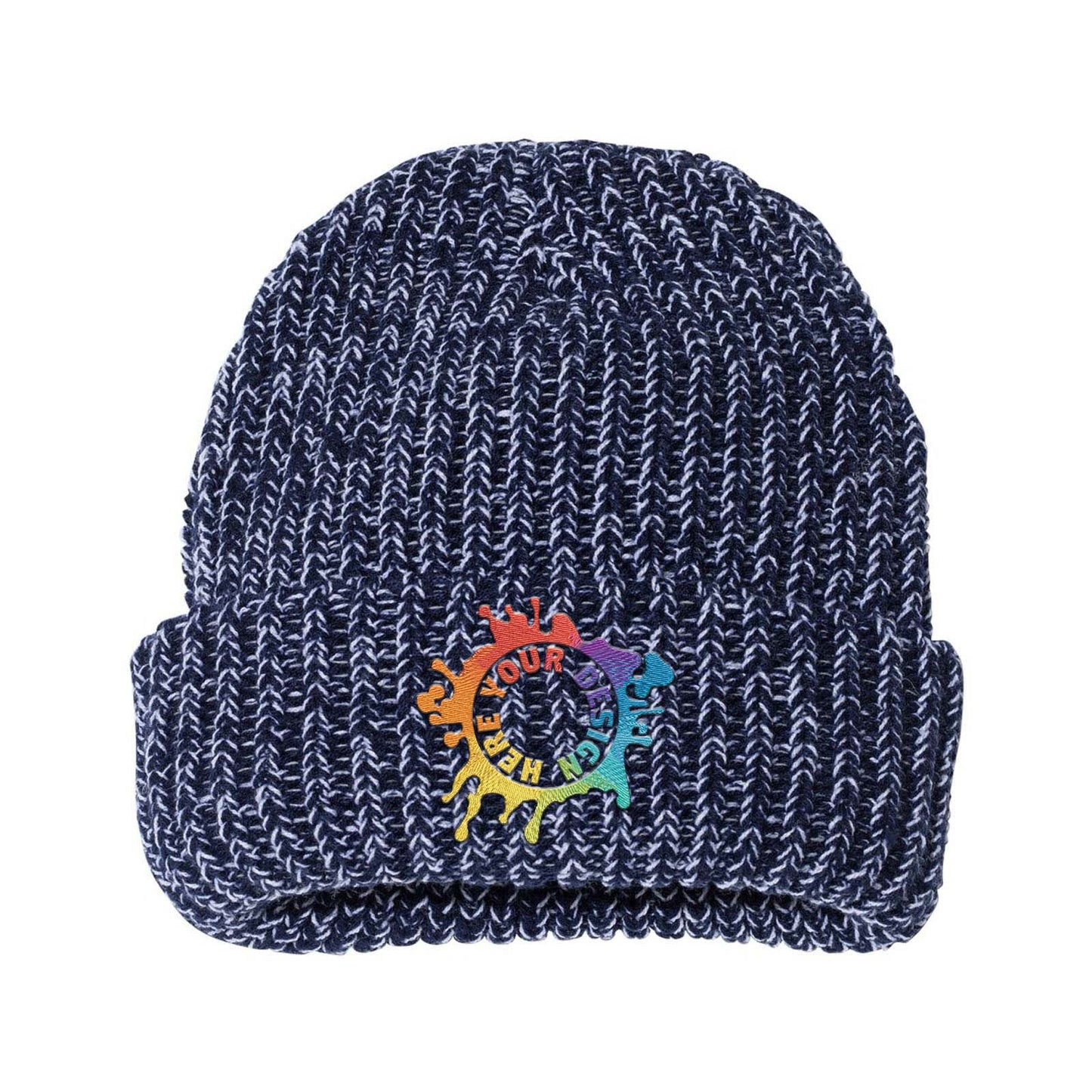Embroidered Sportsman 12" Chunky Knit Cuffed - Mato & Hash