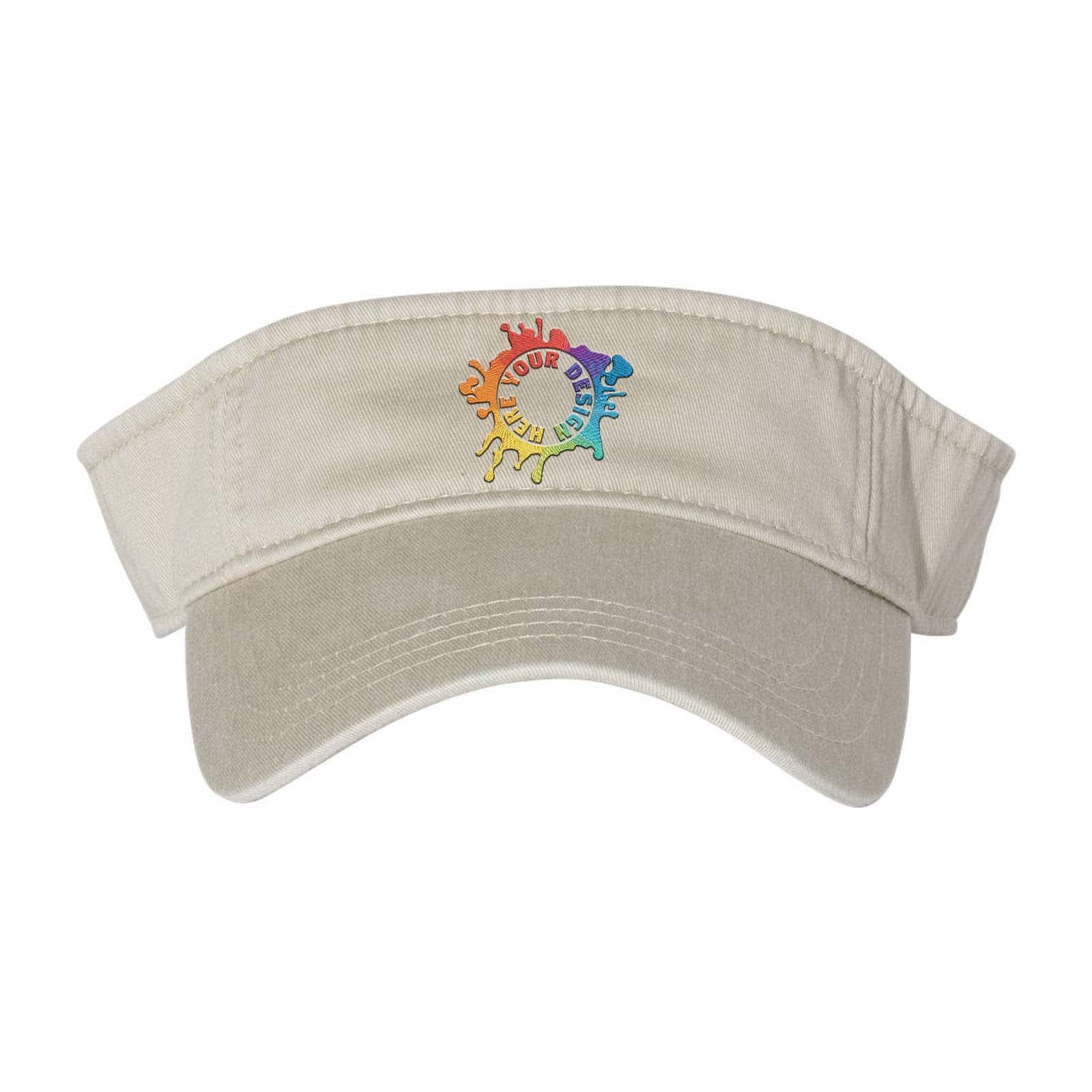 Embroidered Sportsman Pigment-Dyed Visor - Mato & Hash