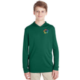 Embroidered Team 365 Youth Zone Performance Hoodie - Mato & Hash