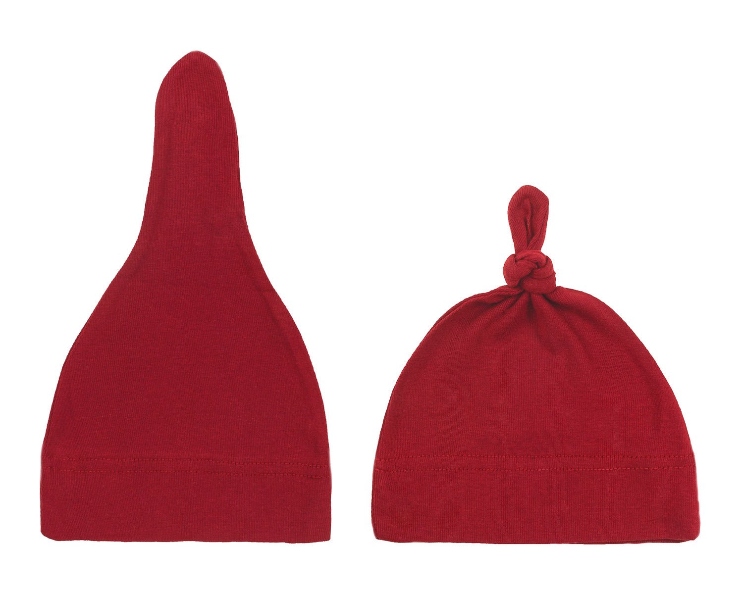 Embroidered Text Custom Name Baby Hat w/ Adjustable Top Knot - Mato & Hash