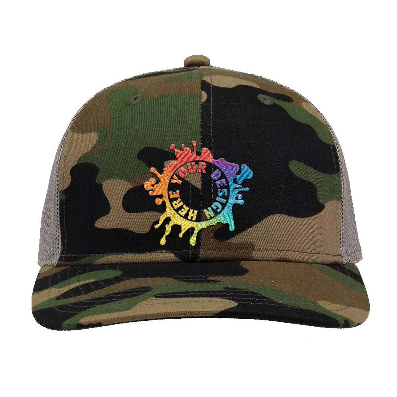 Embroidered The Game Everyday Camo Trucker Cap - Mato & Hash