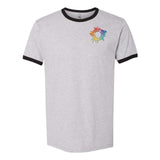 Embroidery Next Level Apparel Unisex Ringer T-Shirt