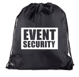 Event Security - Block - Polyester Drawstring Bag